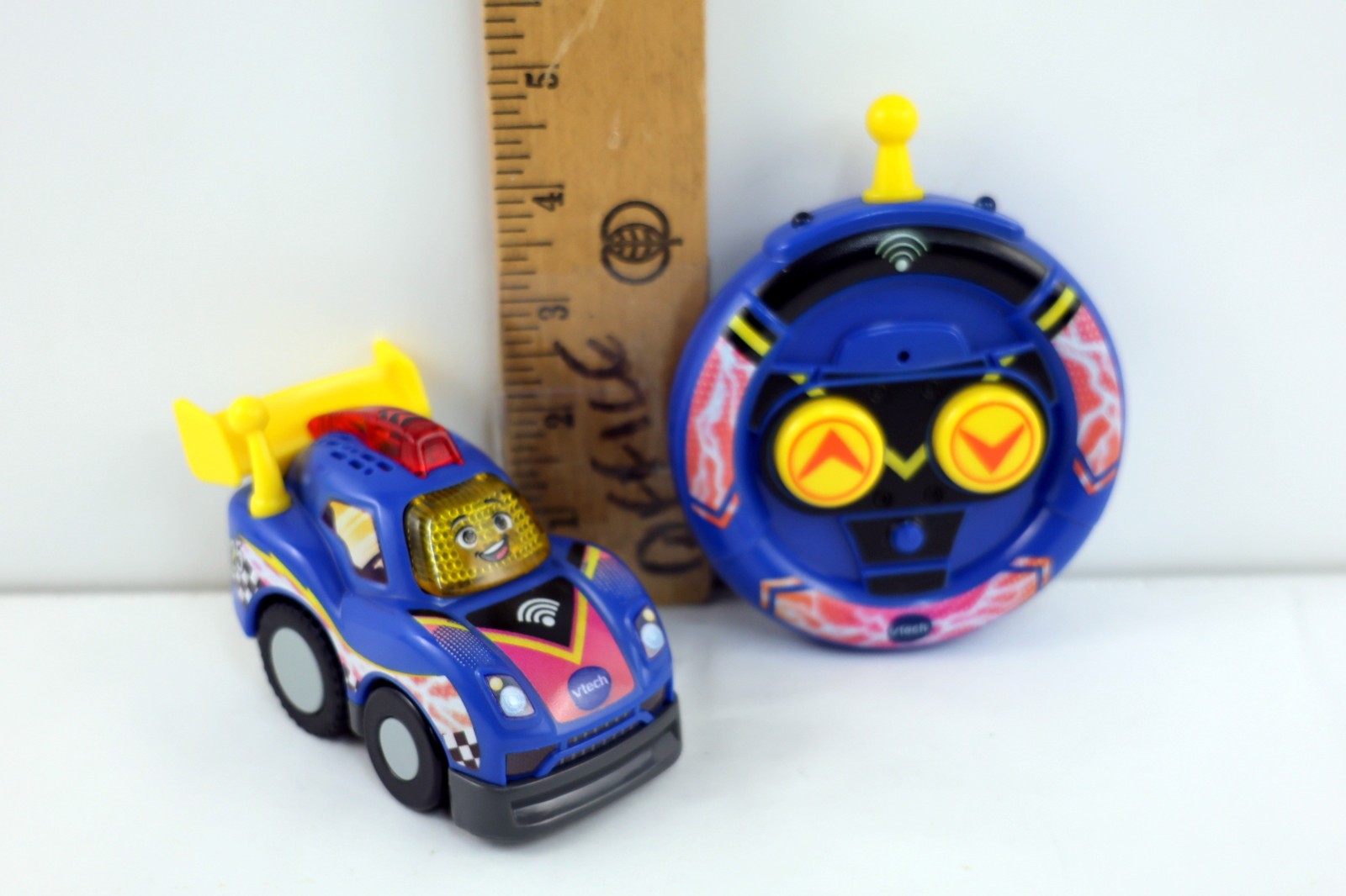 VTech Go! Go! Smart Wheels Race Car RARE Smartpoint RC Remote Control Car