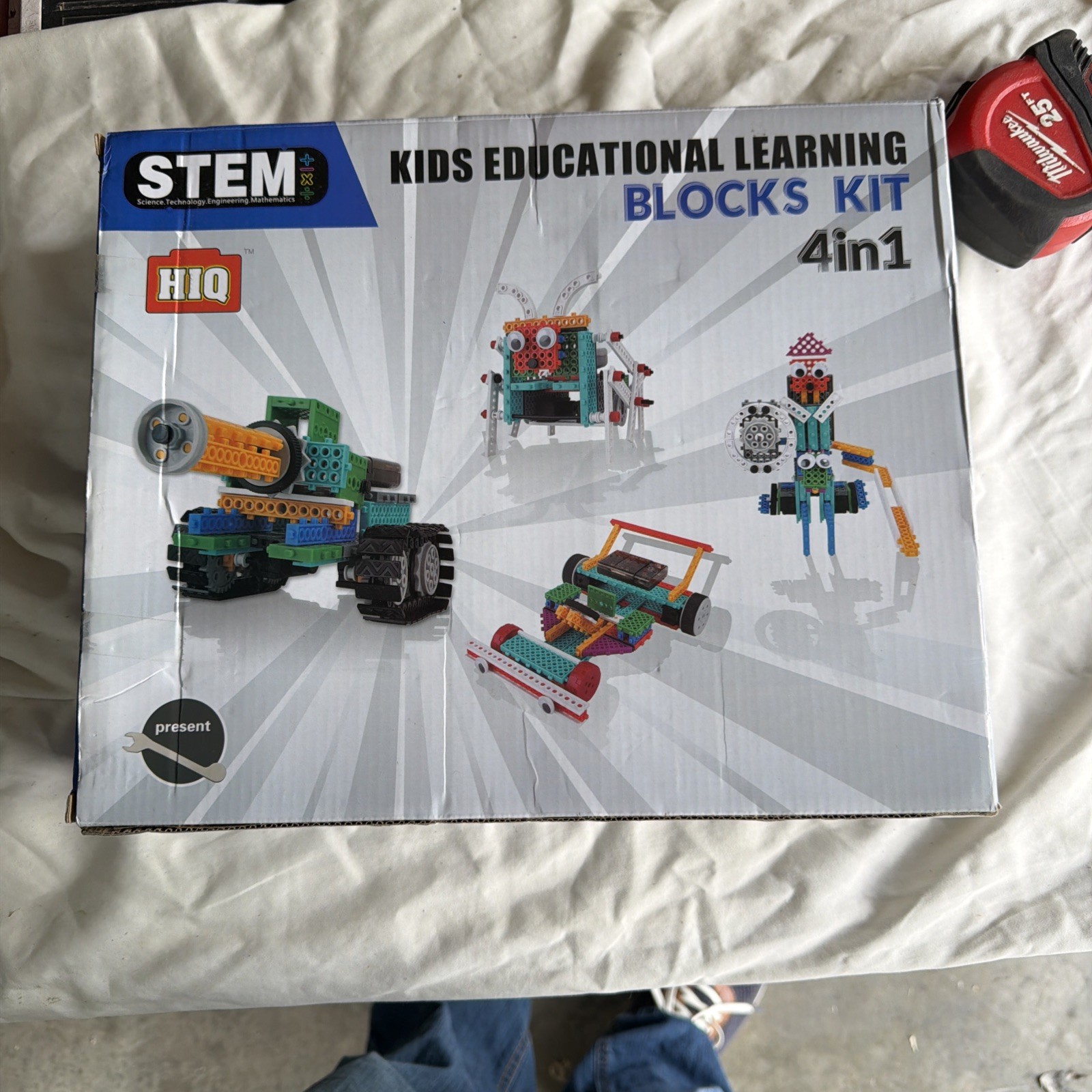 Brain Crunch SM1702 Smart Machines Remote Control Toy Building Robot 237 Pieces