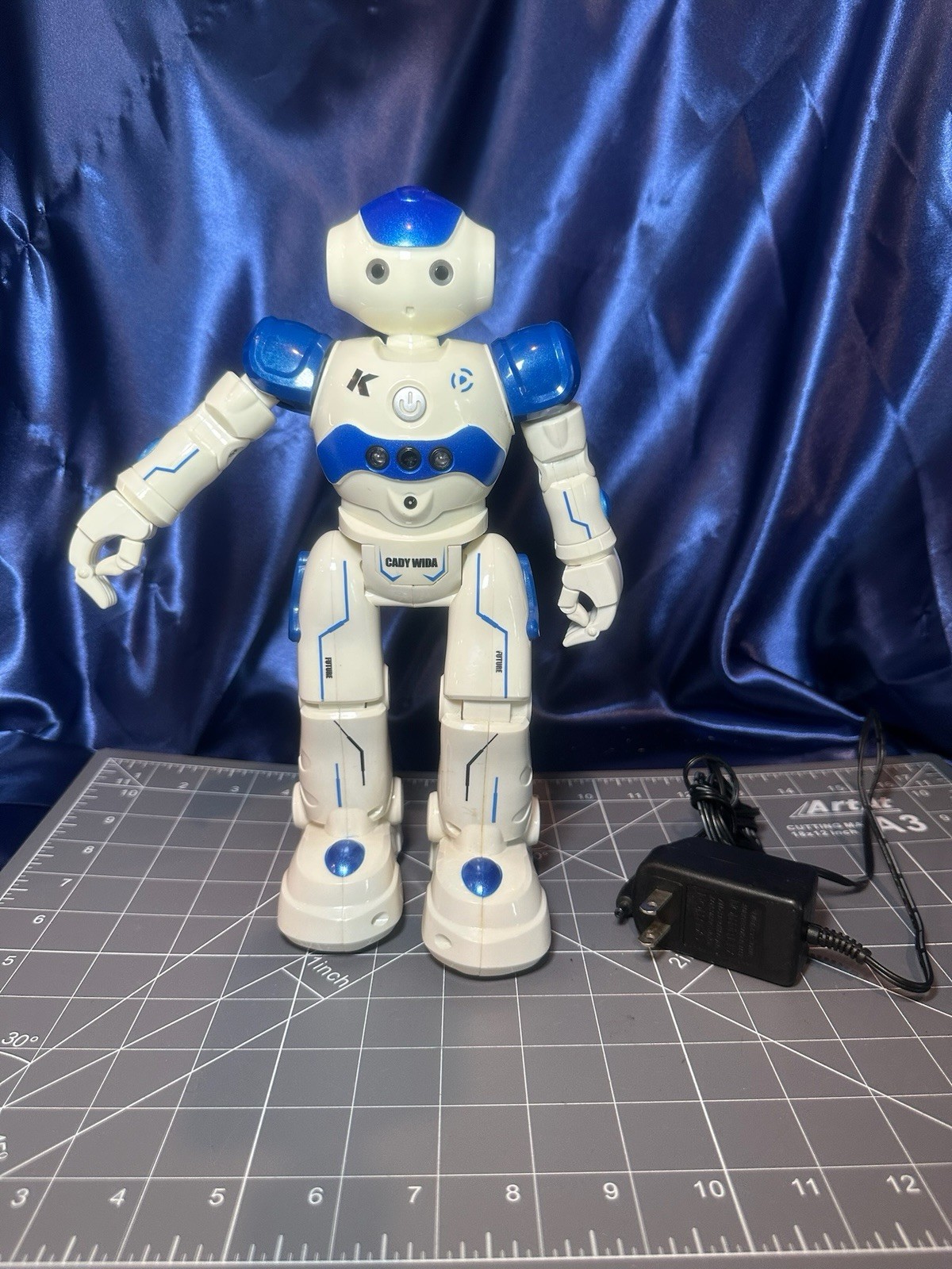 Cady Wida Interactive Smart Robot Toy Rechargeable Walking Dancing Talking Robot