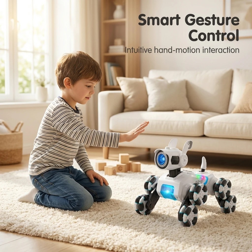 Pro-Level Play: Robot Dog - Realistic Smart Mechanical DIY Model Toy