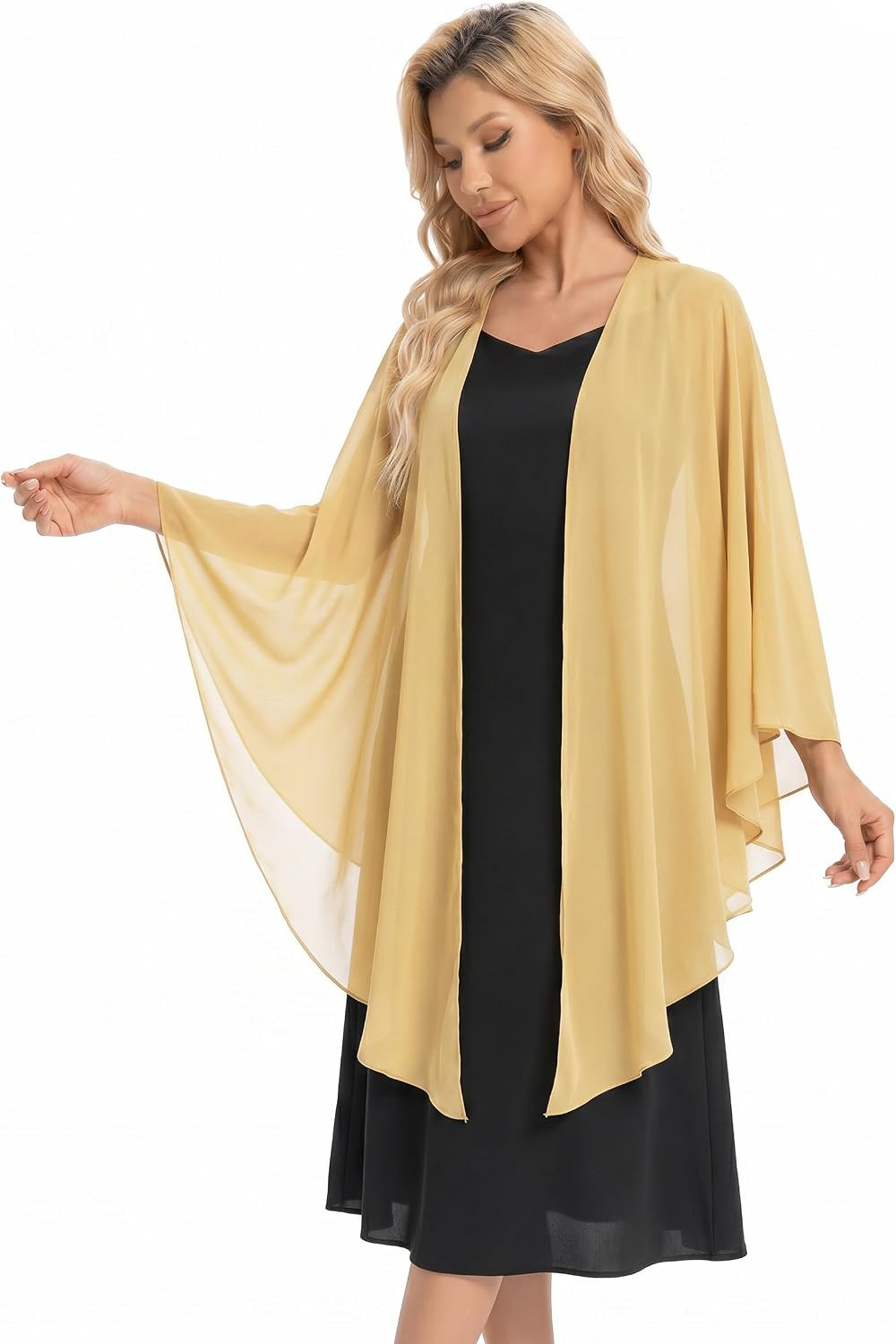 Women'S Shawls and Wraps for Evening Dress Chiffon Scarf Soft Elegant Pashmina W