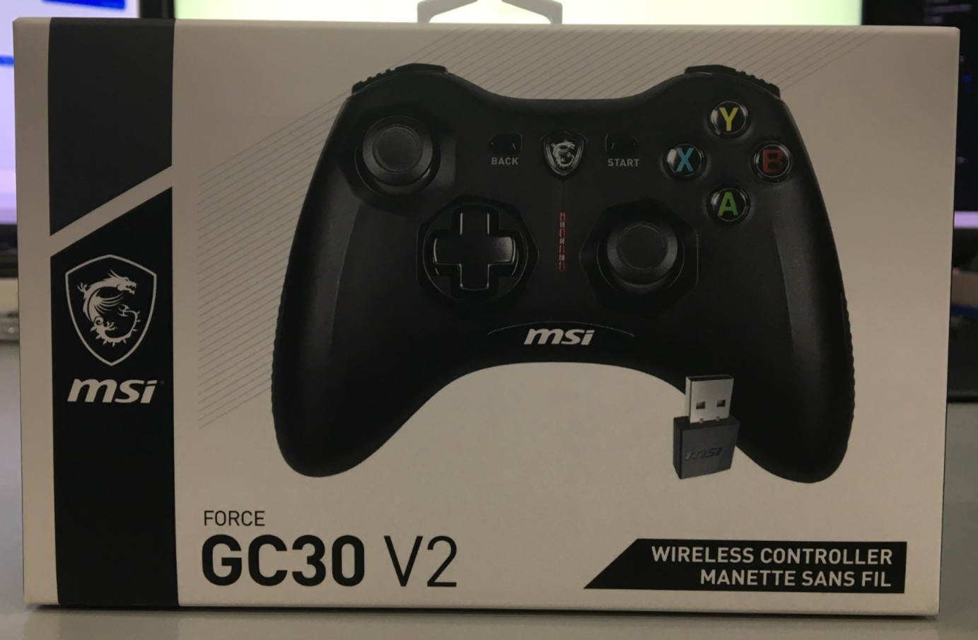 Brand New - MSI Force GC30V2 Wireless Gaming Controller