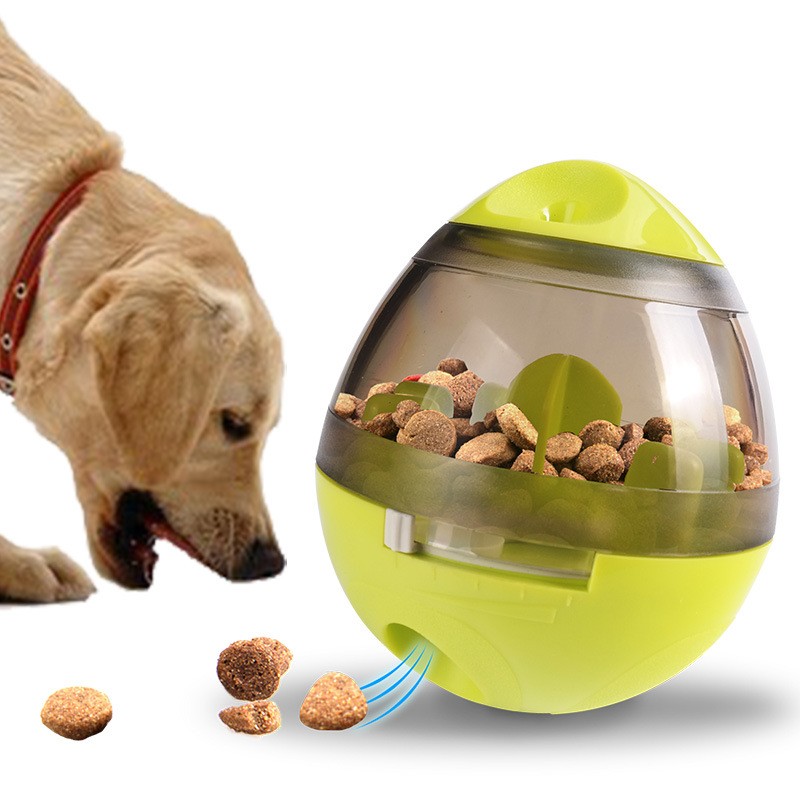 Pet Food Feeder Dispenser Puzzle Toy Dog Cat Slow Feed Interactive Fun