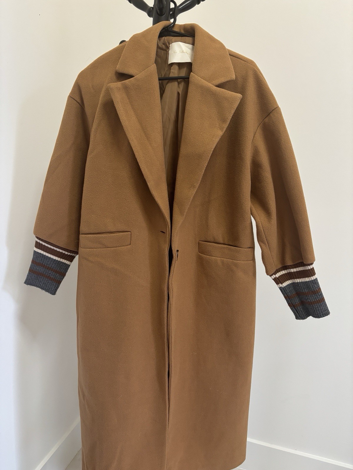 Chic Italian-Made Oversized Coat – One of a Kind!