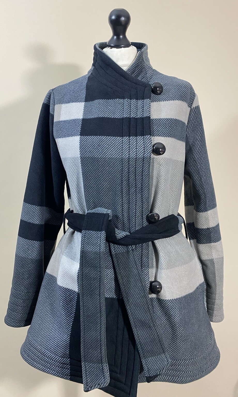 Stylish Trench Coat Jacket With Belt size M