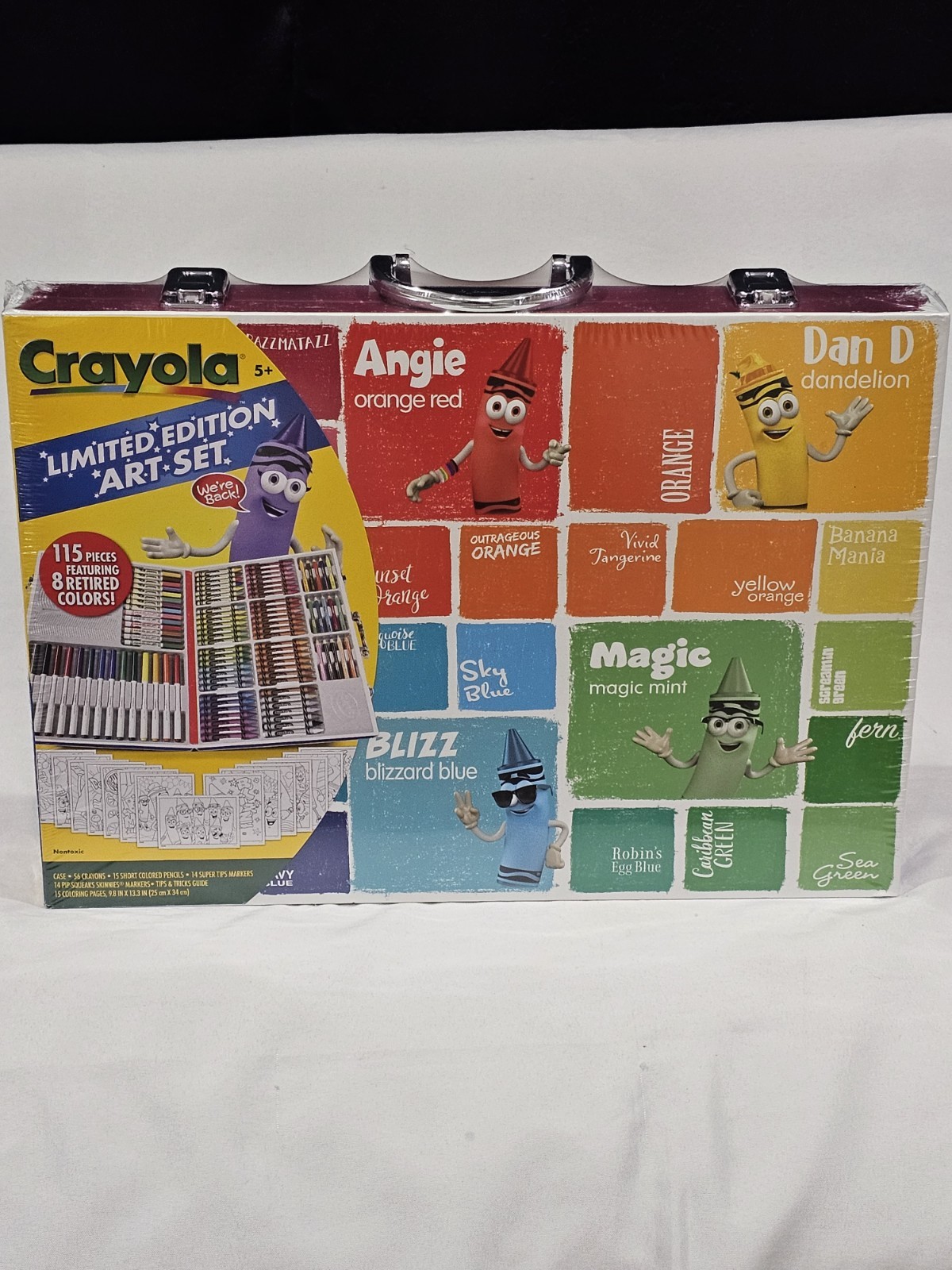 Crayola Limited Edition 115pc Inspiration Art Case Gift Sealed  