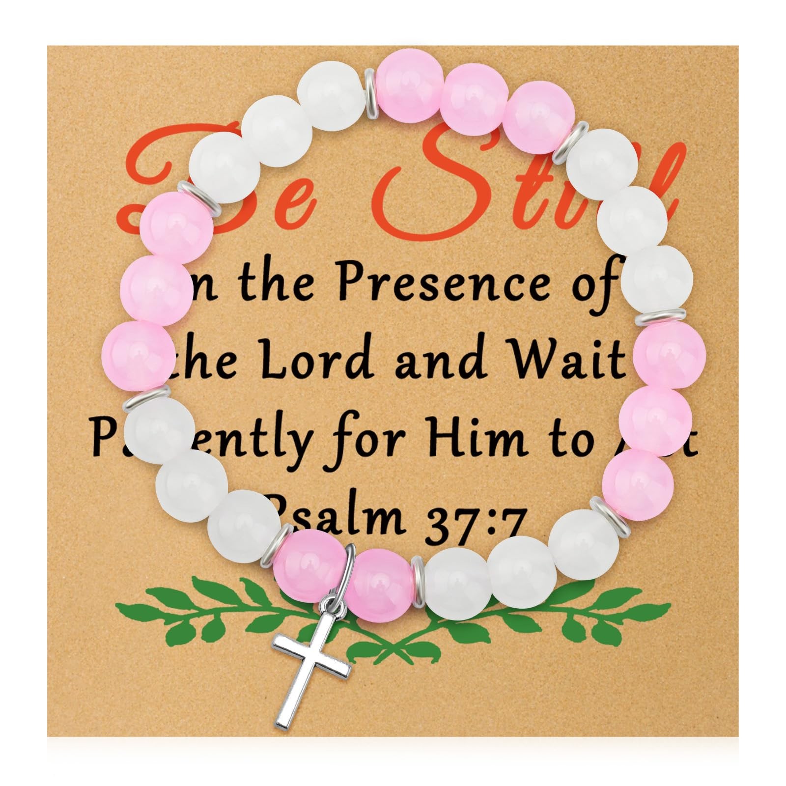 Inspirational Christian Gift for Women Encouragement Bracelets with Gifts Cards