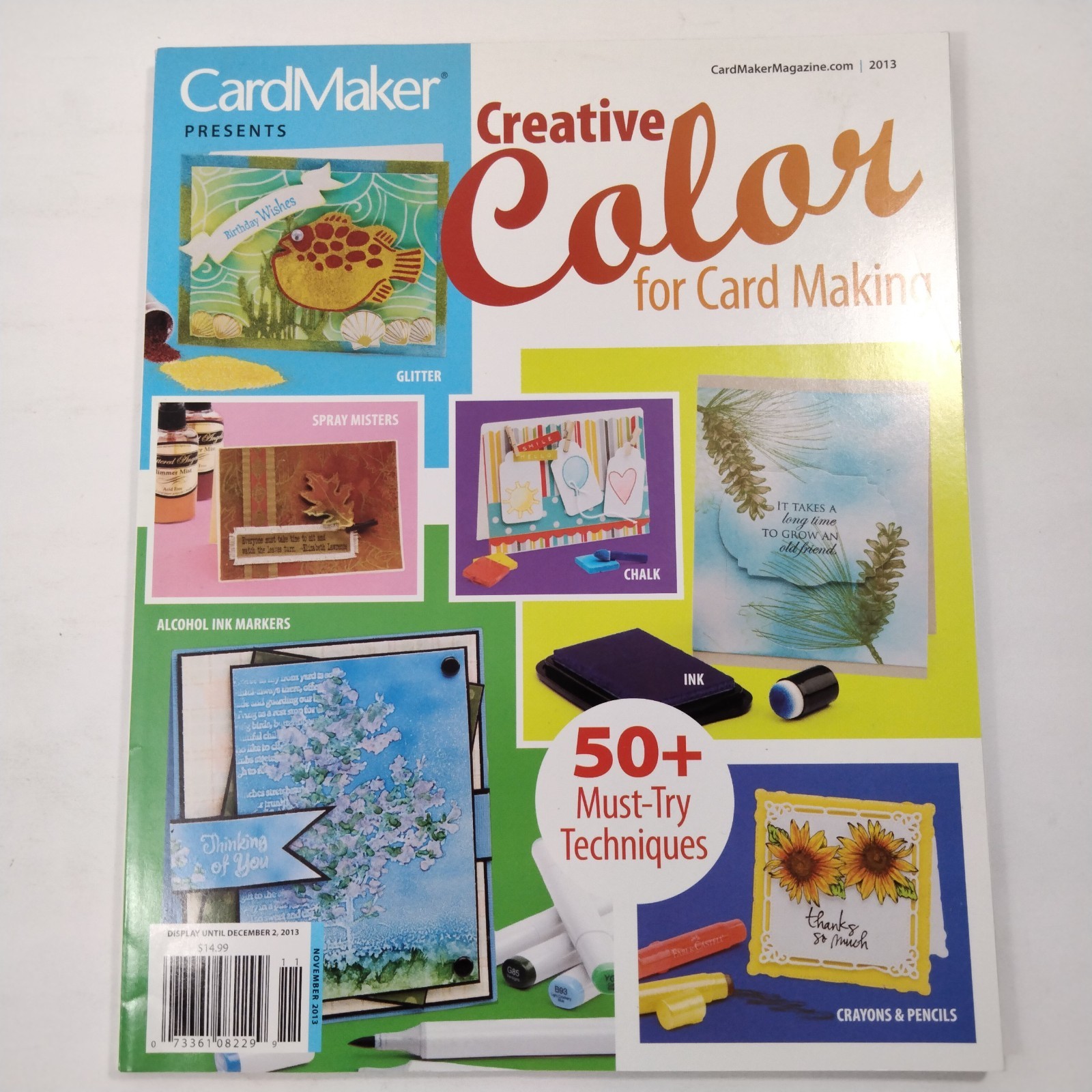 Hardmaker Presents Creative Color For Card Making Crayon Pencil Chalk Spray Mist