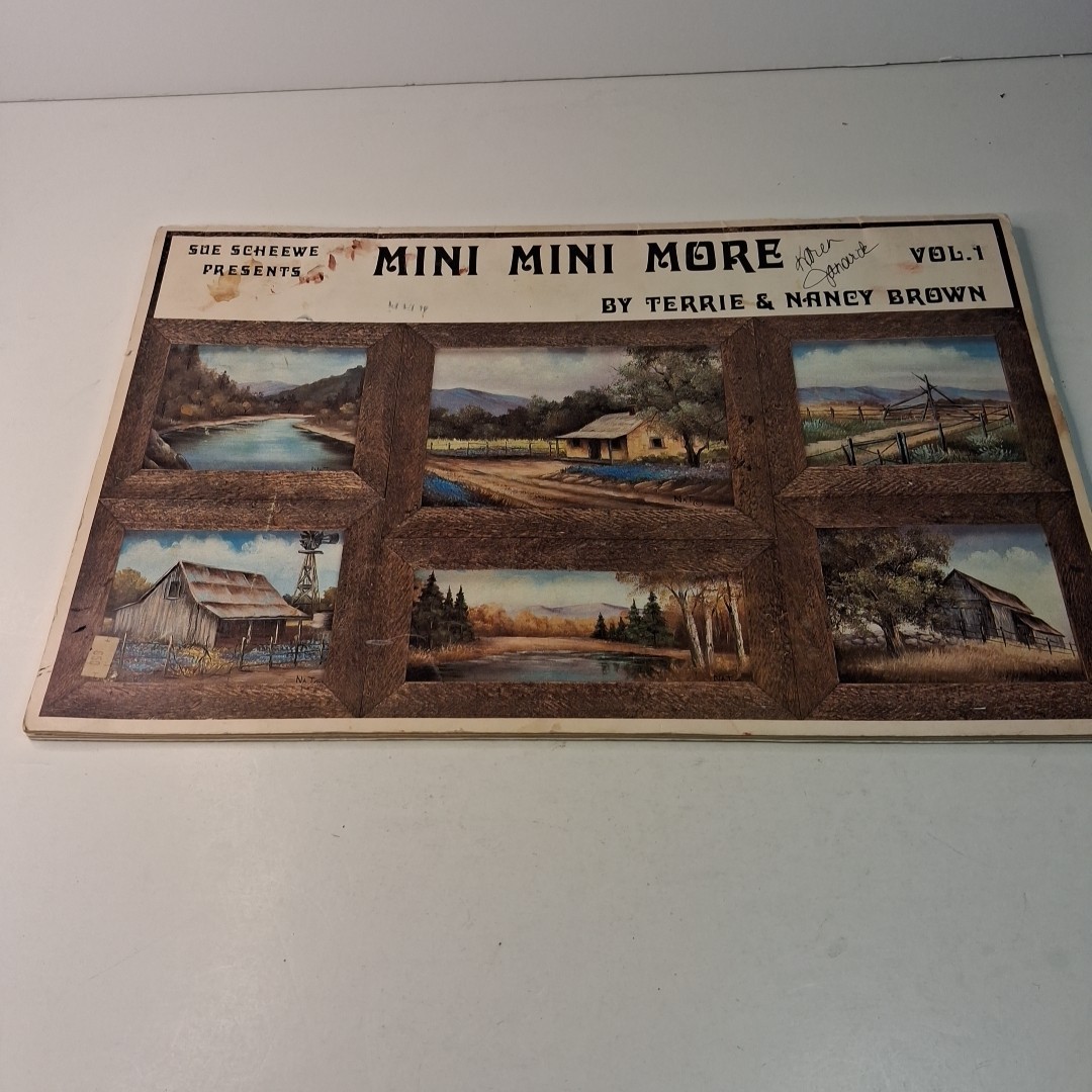 Sue Scheewe Presents Art Book Mini Mini More Terri And Nancy Brown Vol 1