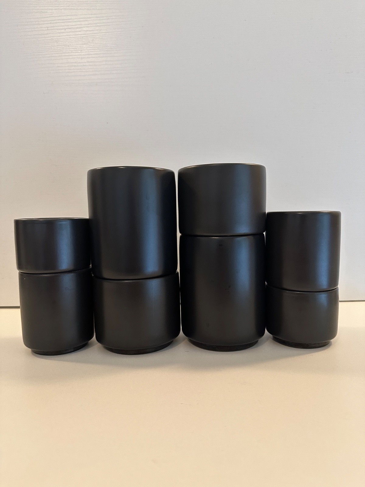 Fellow Monty Milk Art Double Wall Mug set