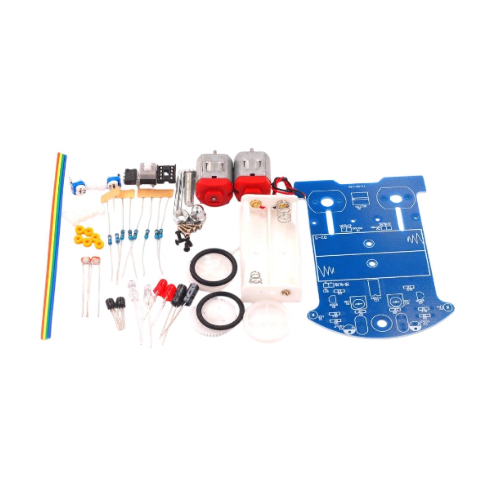 Smart Car Soldering Project Kit Toy Smart Creative Fun Practice Soldering for
