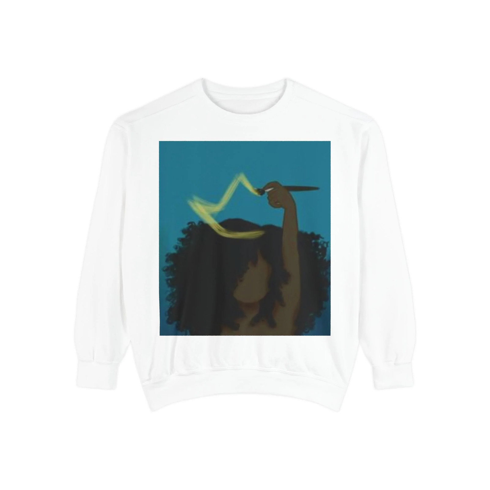 Empowered Goddess Sweatshirt, Cozy Fashion, Gift for Her, Inspirational