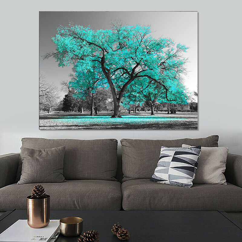 Large Tree Canvas Modern Wall Art Oil Painting Picture Print Unframed Home Decor