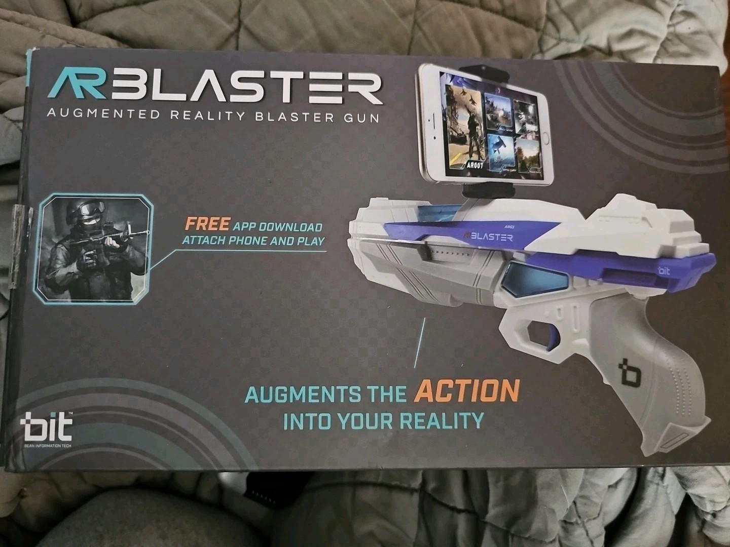AR Blaster - Augmented Reality Video Game - Smart Phone Toy Gun Controller ARG1
