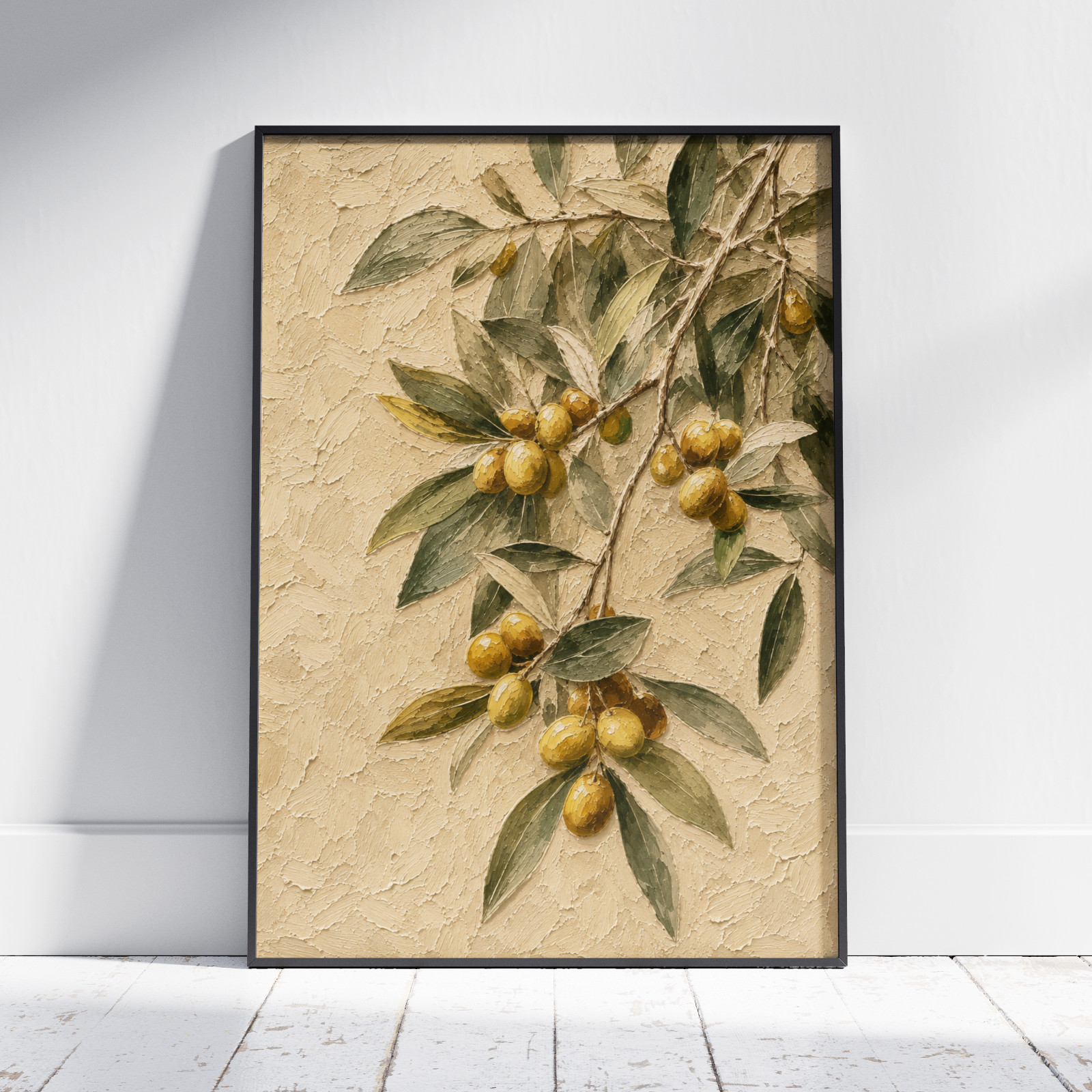 Olive Tree Poster Botanical Olive Branch Wall Art Decor Gifts Prints Home Nature