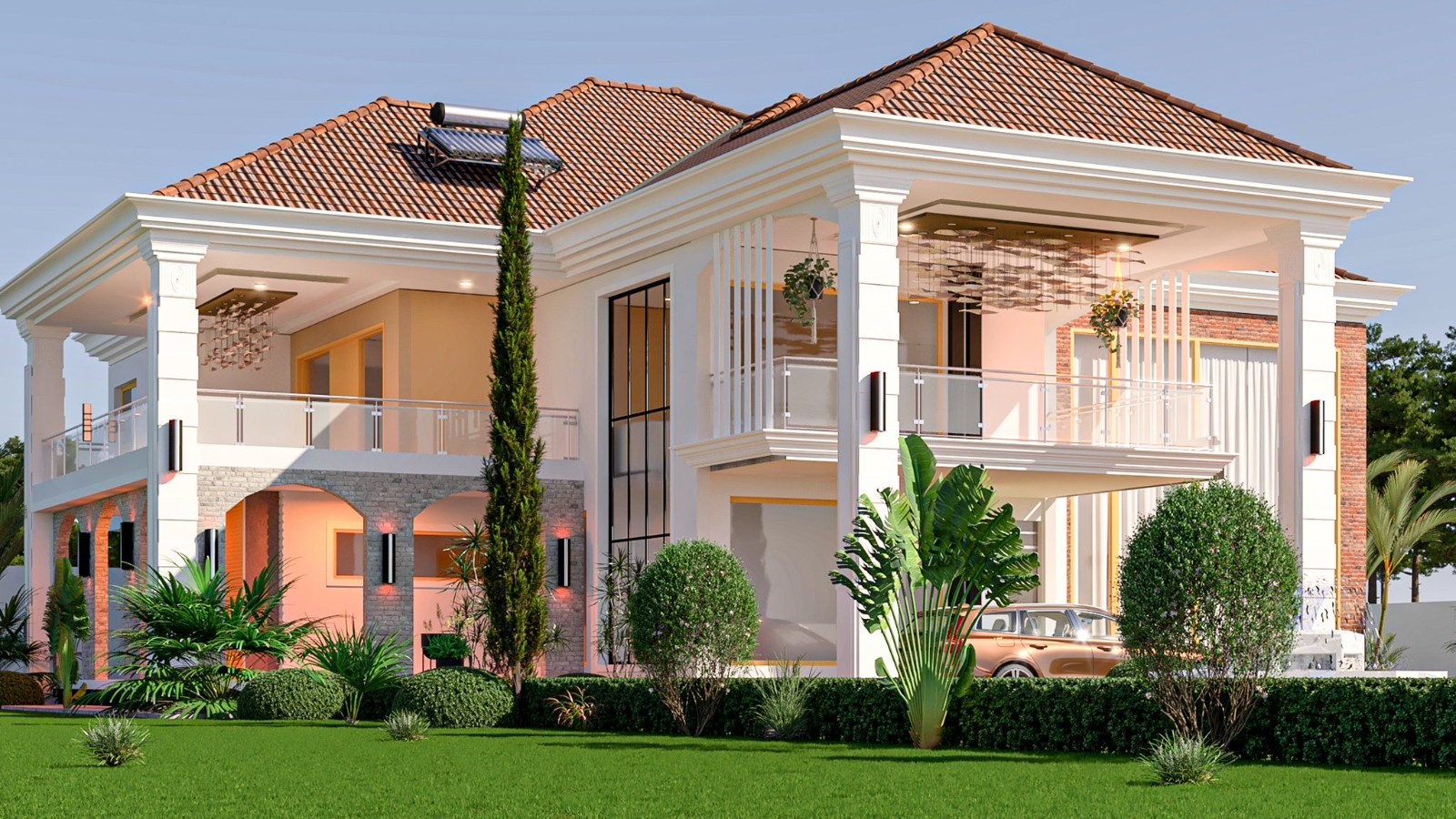 Modern Villa House Plan