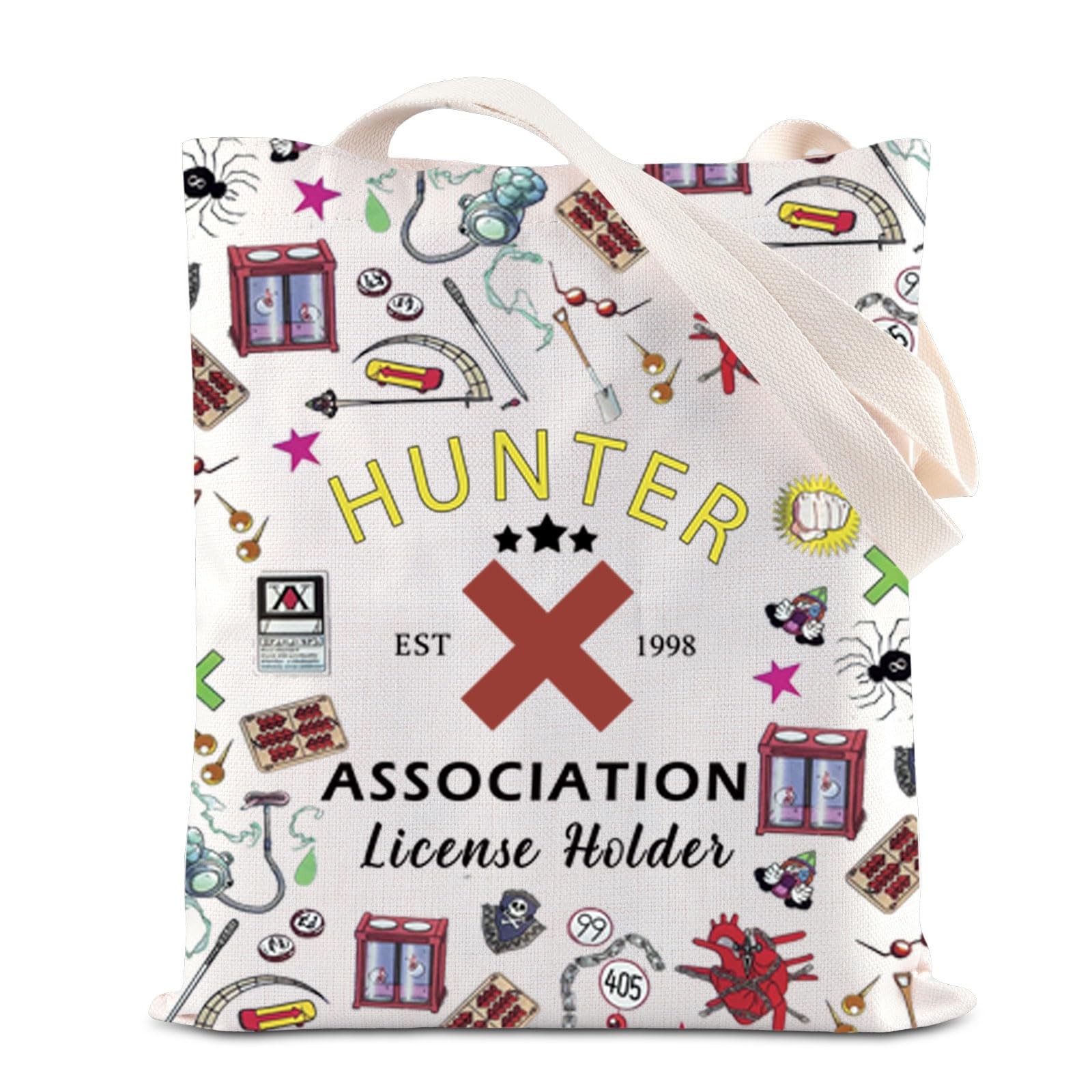 FOTAP Anime Fan Gift Hunter Association Inspire Tote Medium, X T
