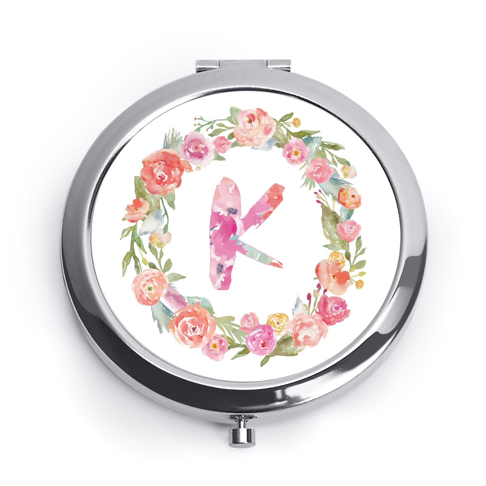 Personalized Gift for Girls Her, Custom Gifts for Adult Teen, Floral Monogram...