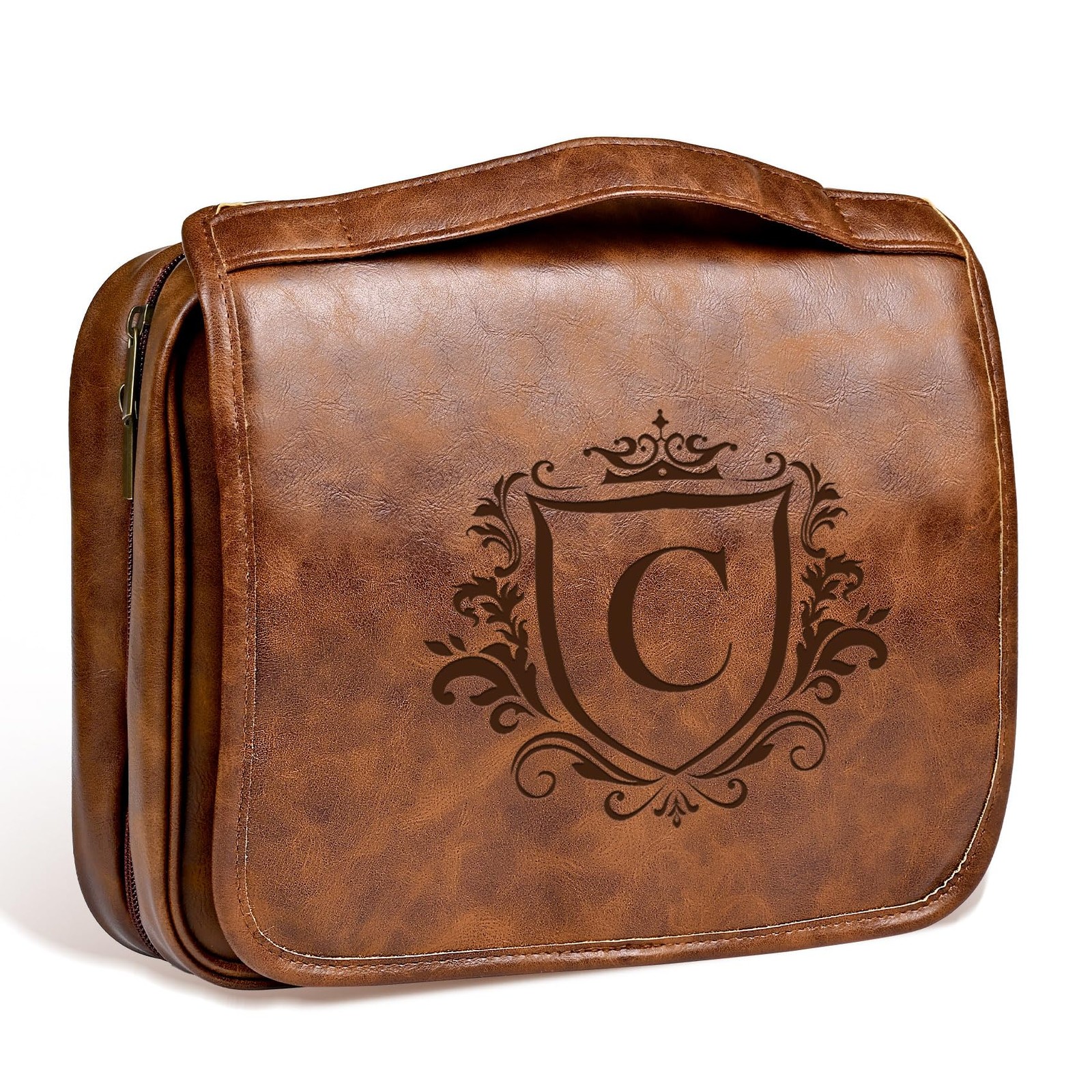 Personalized Gift from Wife 3-in-1 Hanging Travel Toiletry Bag for Men Him, C...