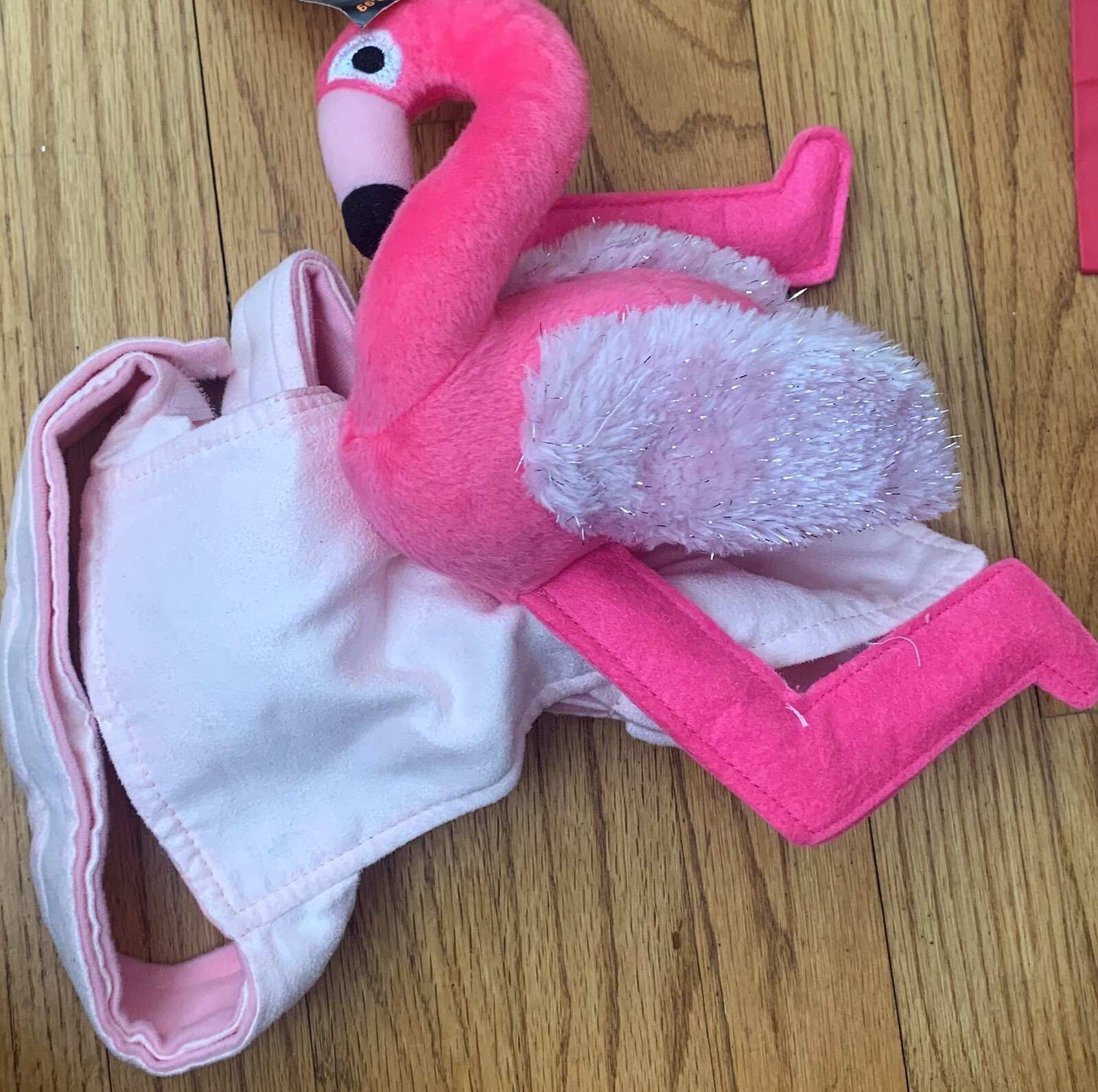 Flamingo Rider Halloween Dog Costume -  XS/S Hyde & EEK!
