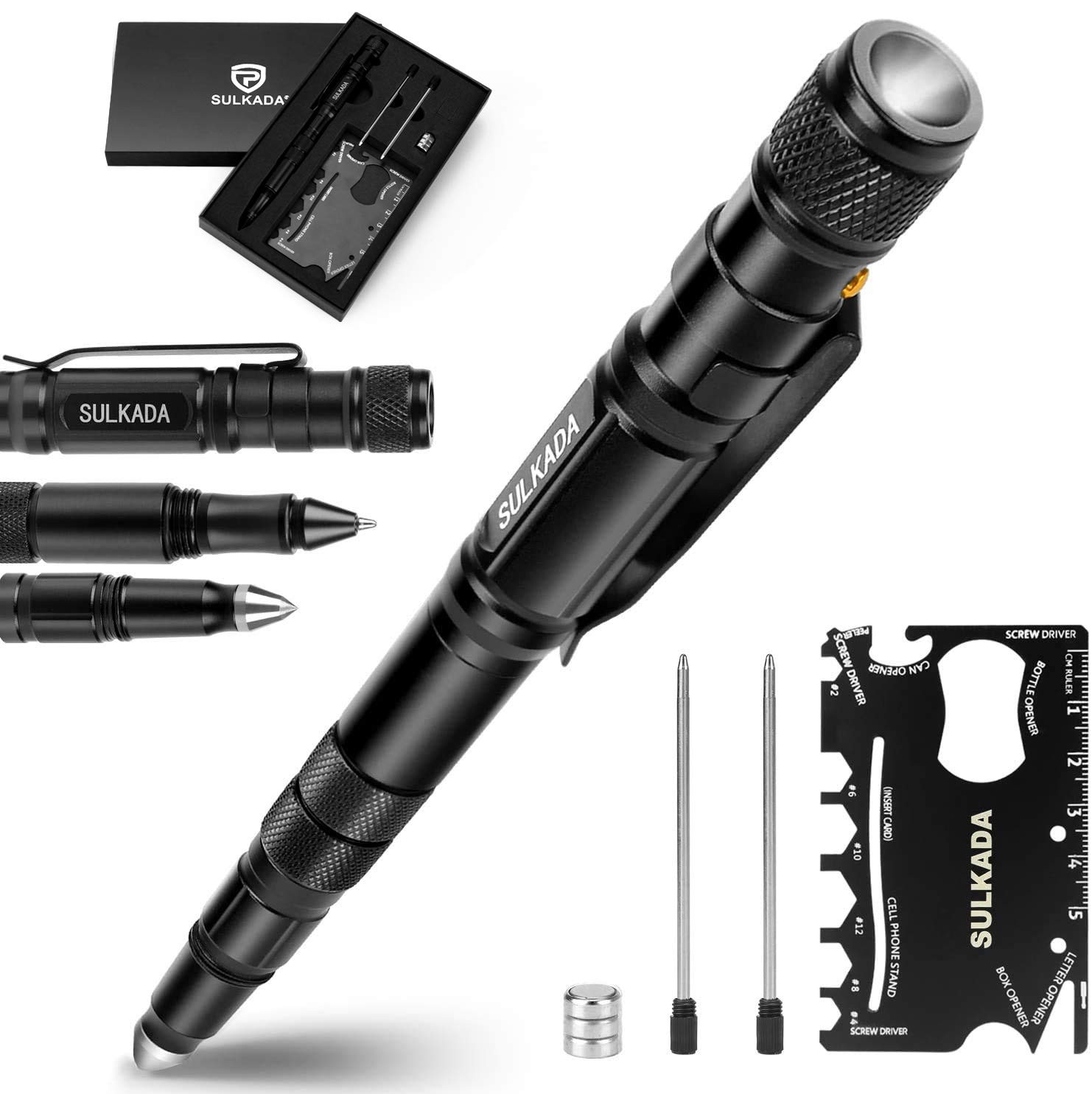 Gift for Men , Tactical Pen Gift Set, Cool Gadget Stocking Stuffer,Unique Gif...