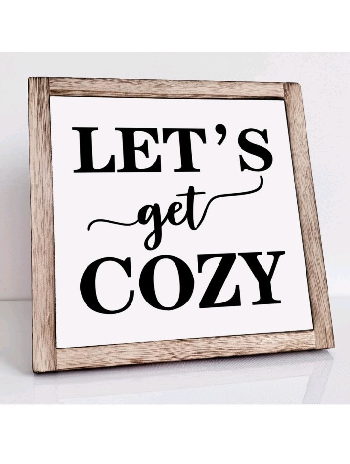 Inspirational Wood Signs, Box Wood Plaques Desk Décor, Farmhouse Home Decor 