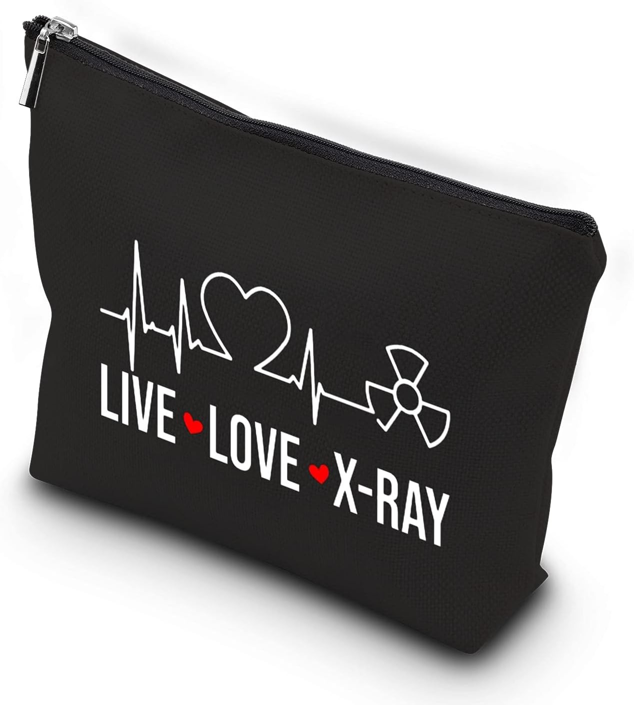 X-ray Tech Gift Live Love X-Ray Zipper Pouch Makeup Bag Radiology Tech Graduatio