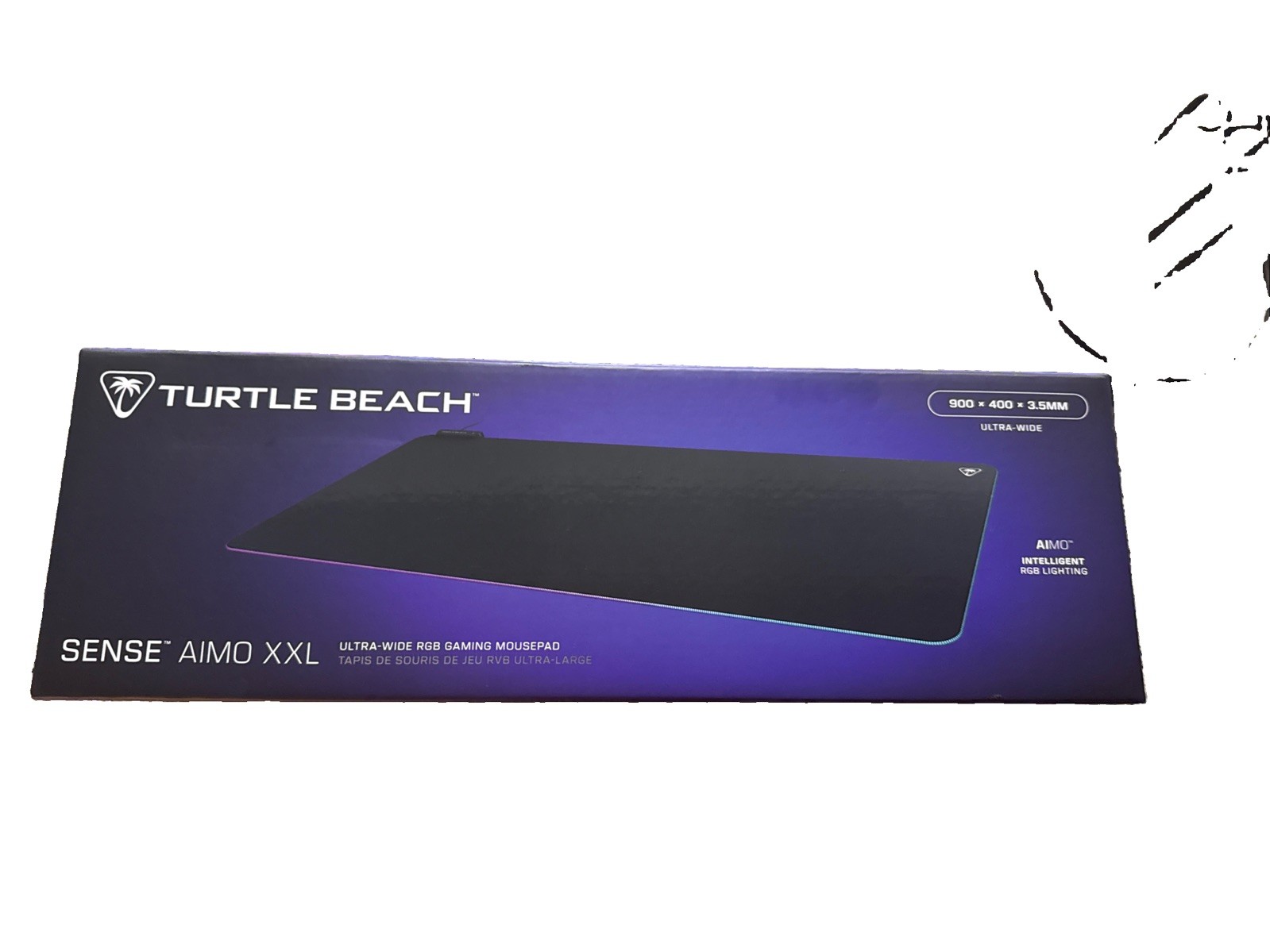 PC Accessory: Mouse - Turtle Beach Sense AIMO XXL Ultra-Wide Gaming Mousepad - B