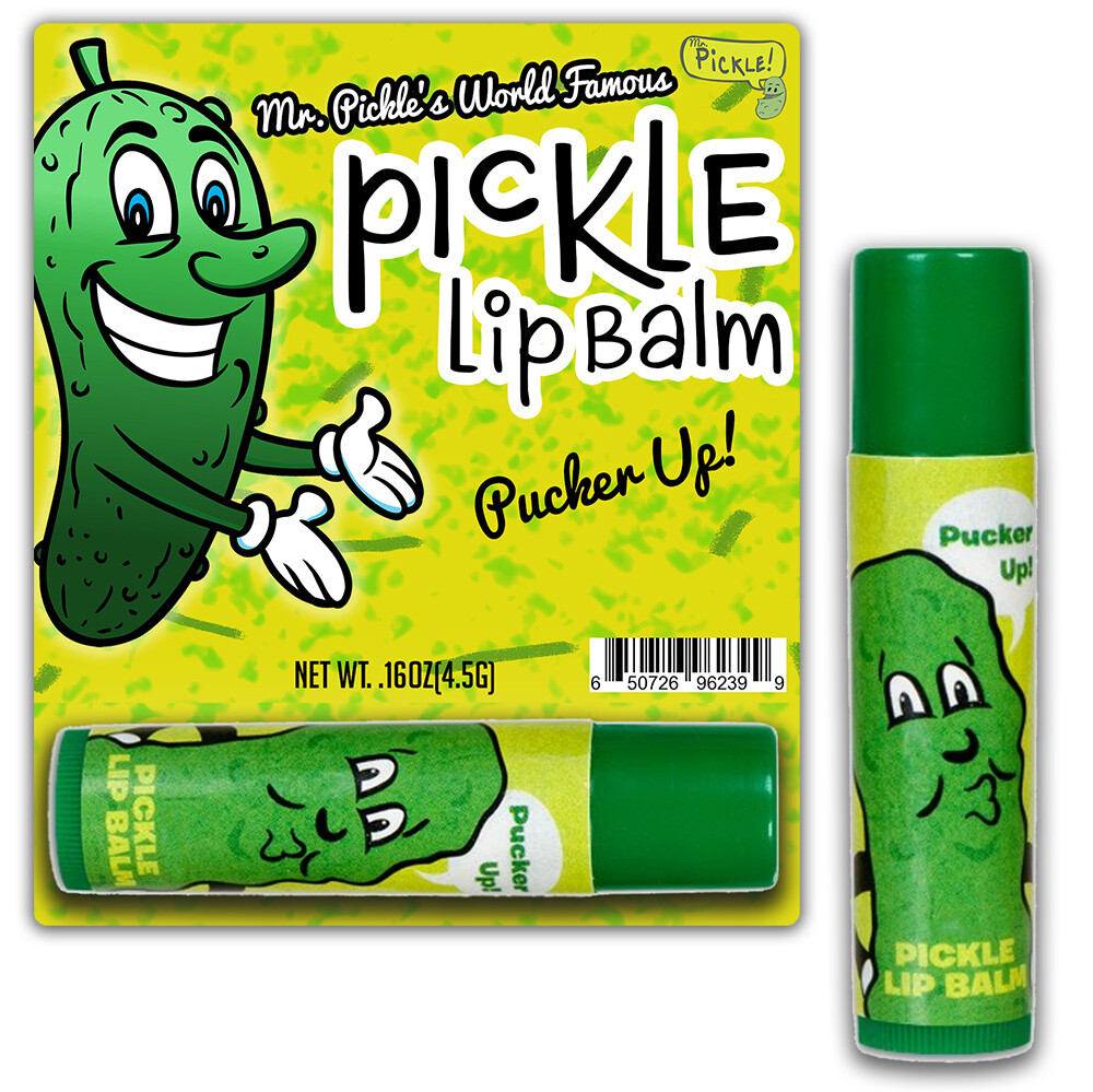 Dill Pickle Lip Balm - Funny Pickle Gift - Unique Gag Gifts - Dill Lip Balm