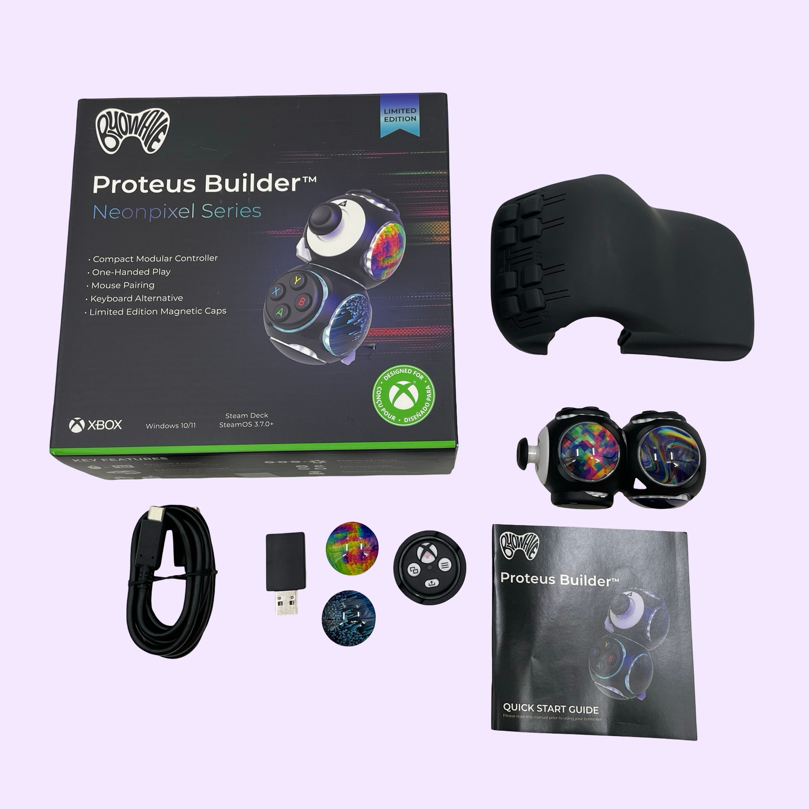 ByoWave Proteus Builder One-Handed Gaming Controller PROT001-2 #PF0033