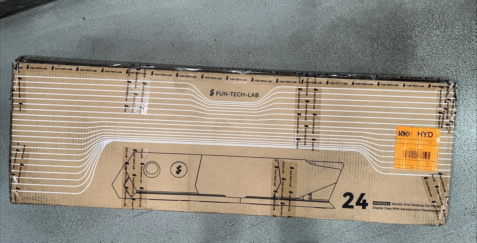 Fun-Tech Labs Windsible 1:24 Desktop Wind Tunnel NEW IN BOX, with fog juice!