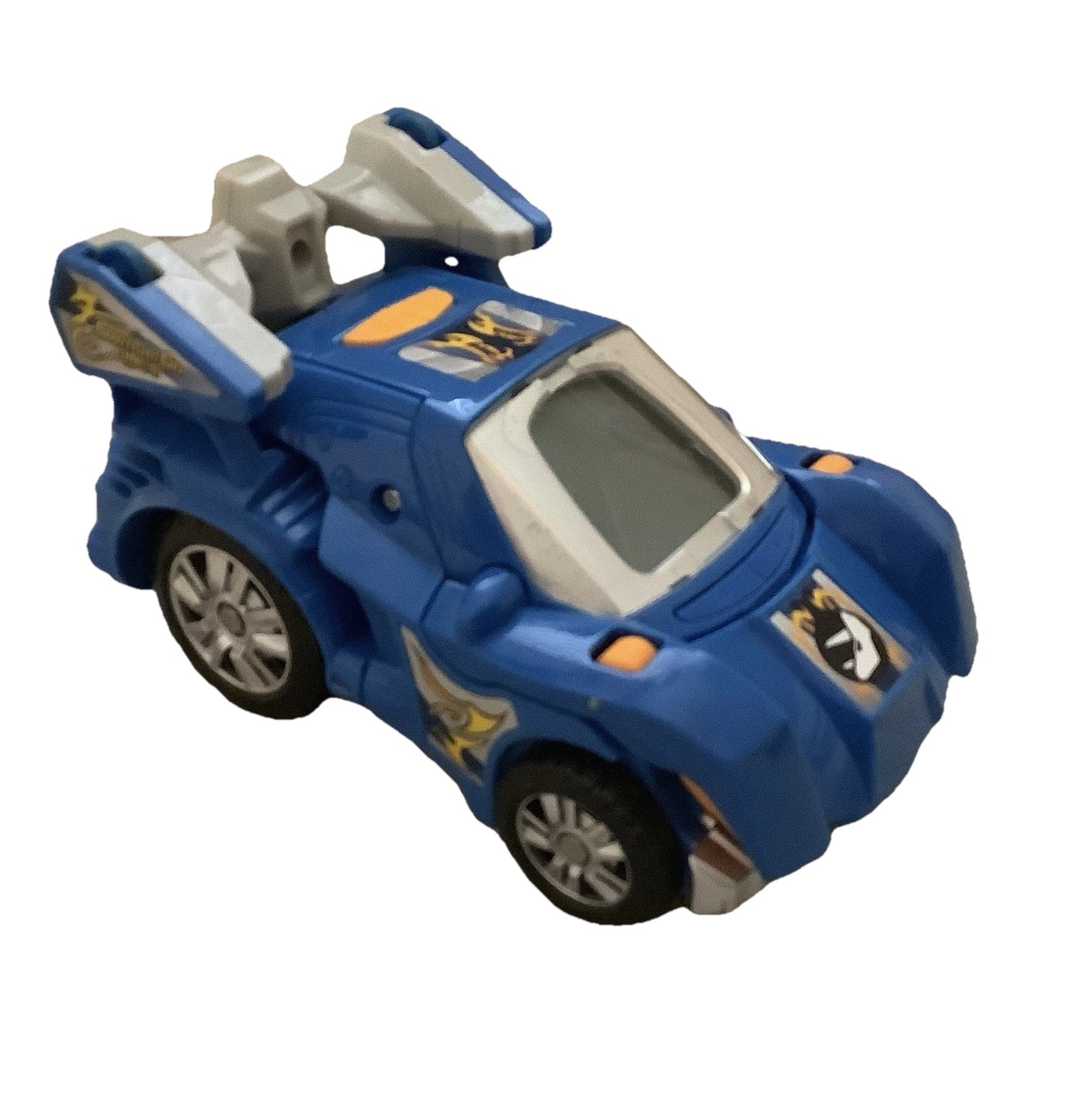 FUN! V-TECH SWITCH AND GO DINOS 1224 T-Rex Blue Dinosaur Transforming Car