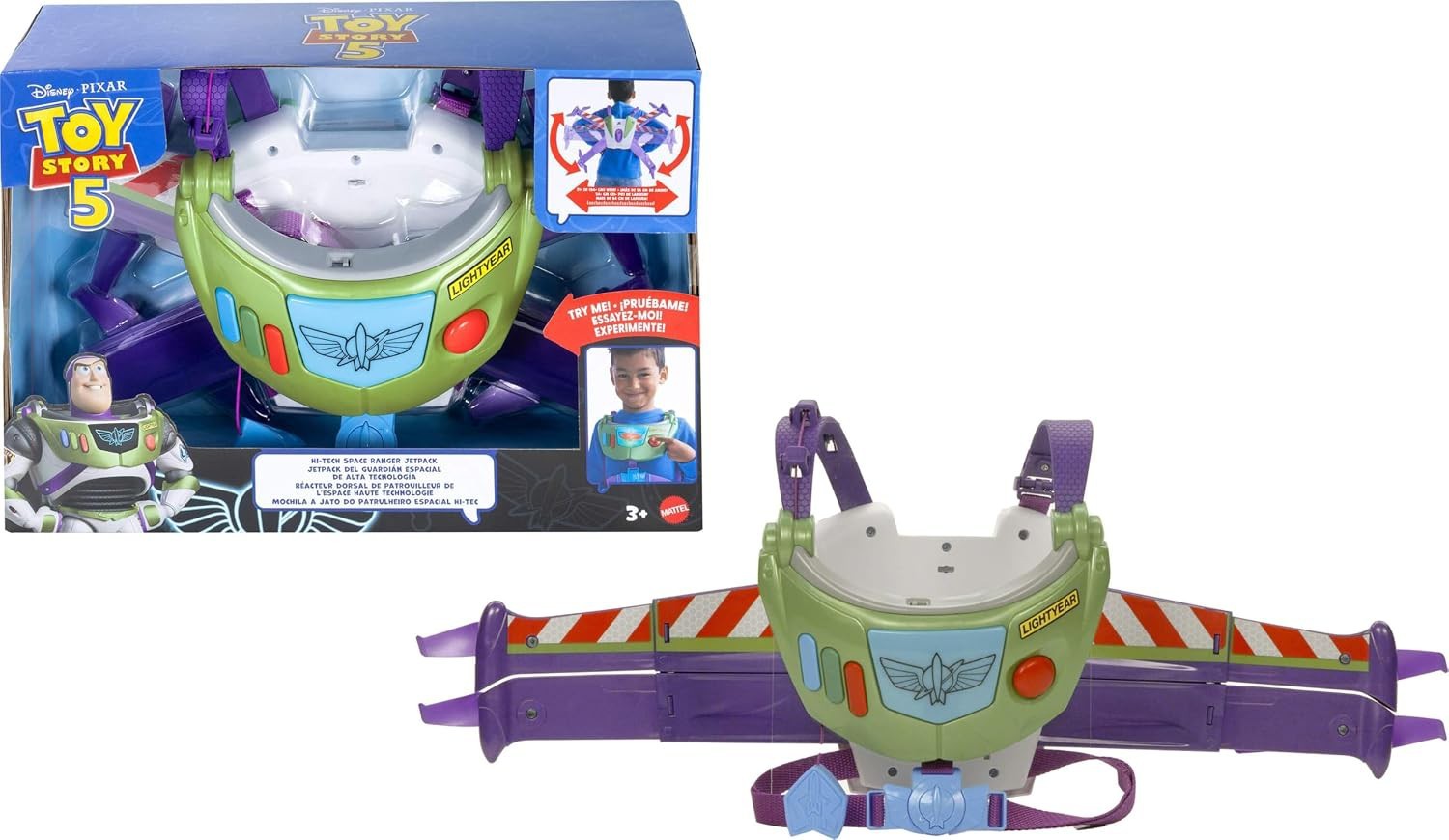 Disney / Pixar Toy Story 5 Hi-Tech Space Ranger Jetpack