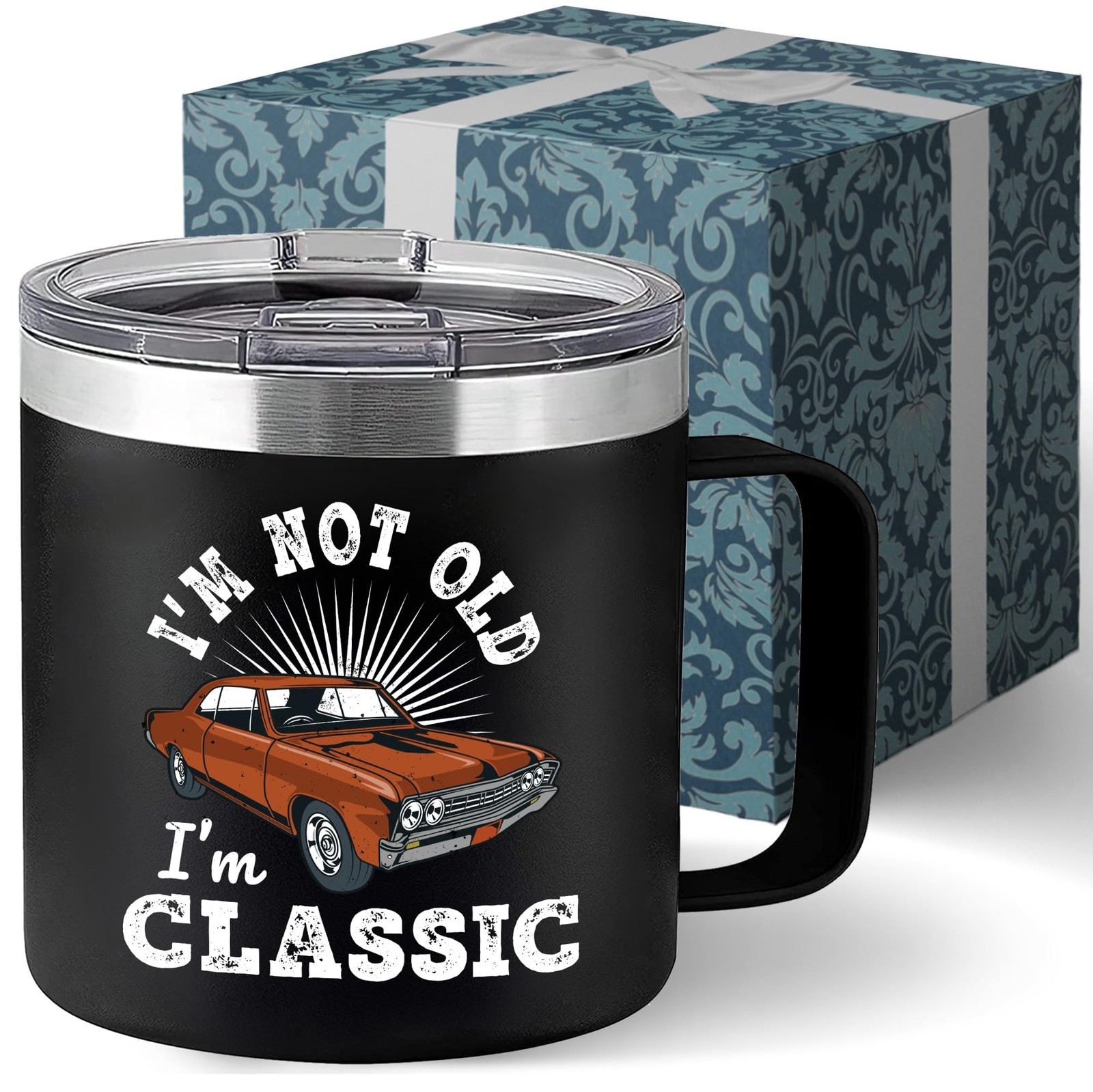 Im Not Old Im Classic Tumbler Fathers Day Grandpa Cup - Old Man Gifts Funny Mugs