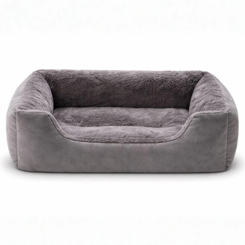Pet Dog Cat Bed Calming Sleeping Kennel Puppy Super Soft Mat Pad Warm Nest