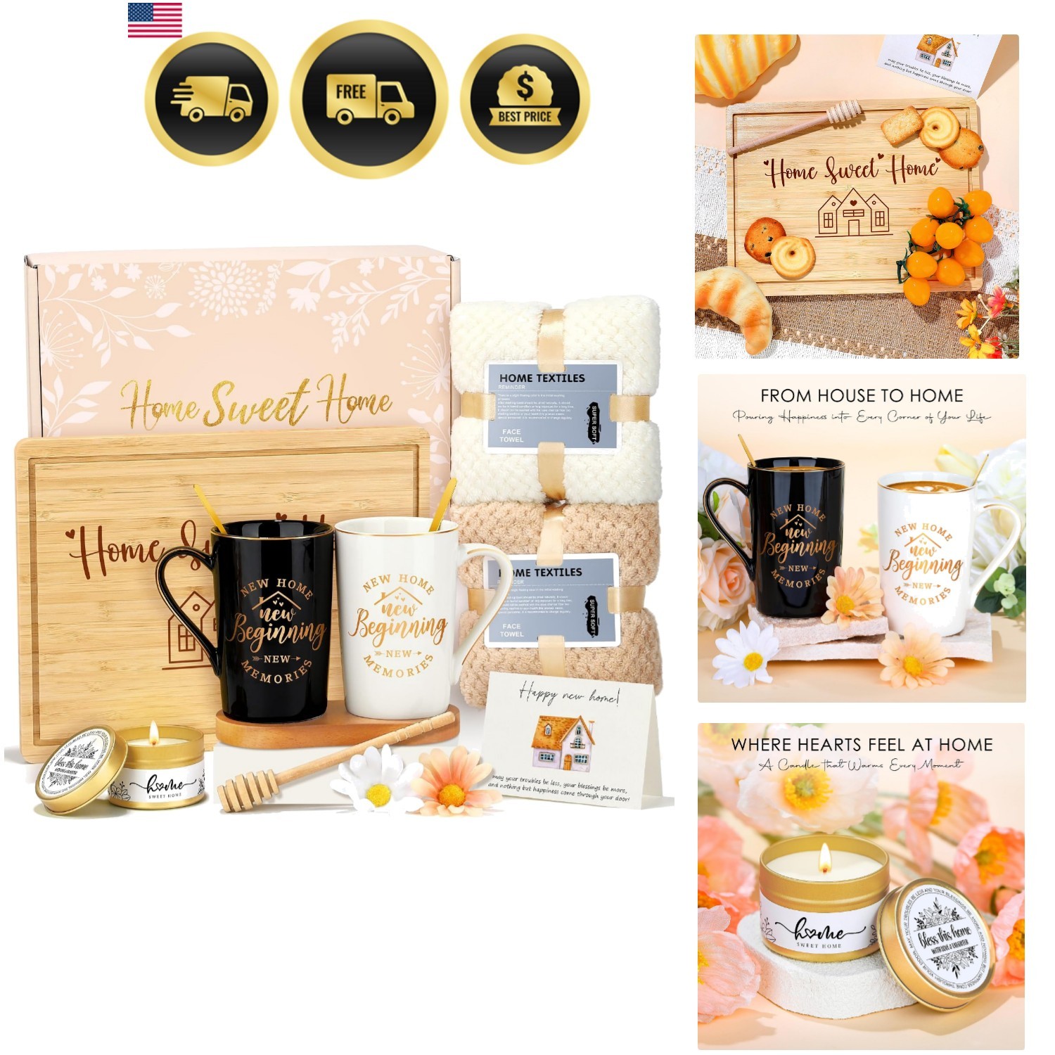 House Warming Gifts New Home Gift Ideas Housewarming Gift Baskets Closing Gif...