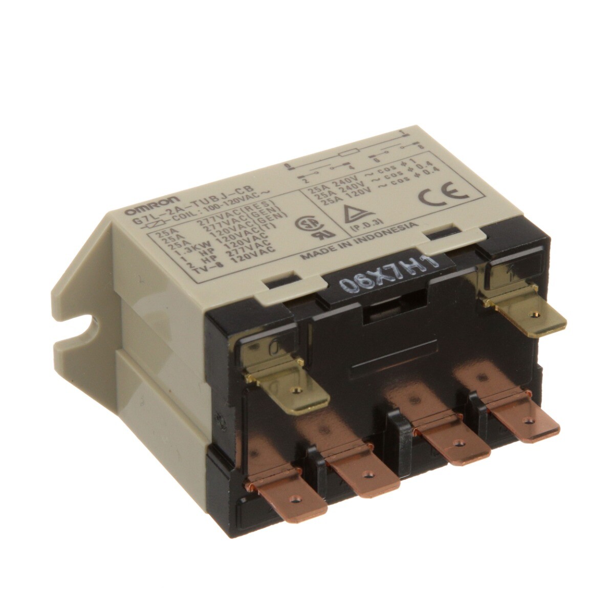 Relay DPST for Robot Coupe - Part# R664S