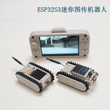 New ESP32 Remote Control Robot RC Tank Wireless Video Robot Hole Scouting Car