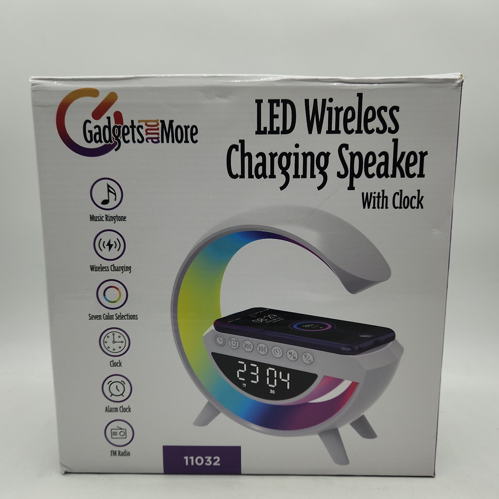 Gadgets and More 11032 LED Wireless Charging Speaker...                       27