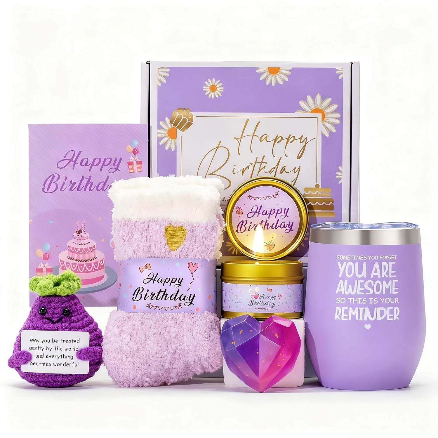 Gift Baskets for Women Unique Birthday Gifts for Women Self Care Cheer up Gifts