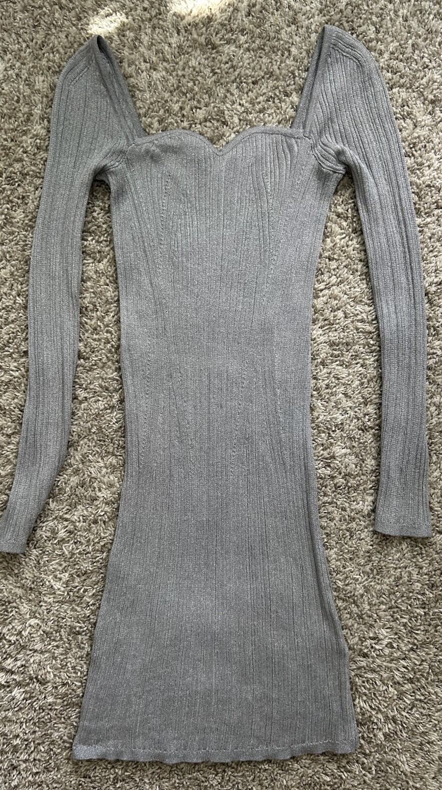 Banana Republic Beautiful Elegant Cocktail Bodycone Women’s Silver Dress