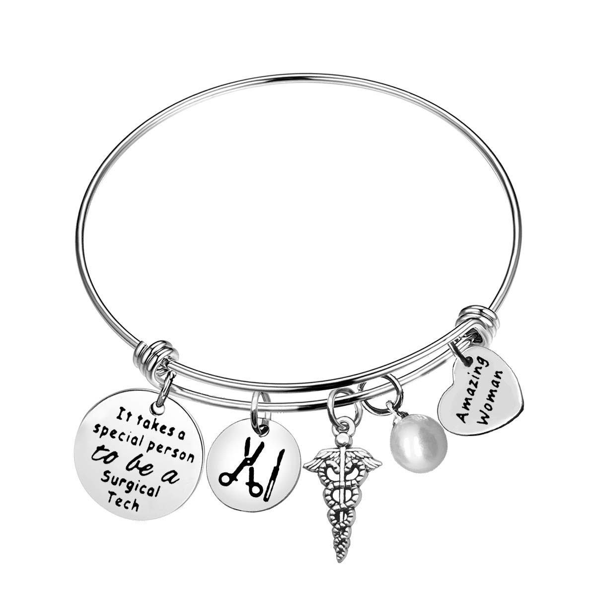 Appreciation Jewelry Bracelet Surgical Tech Gift Bracelet Surgical Technologist