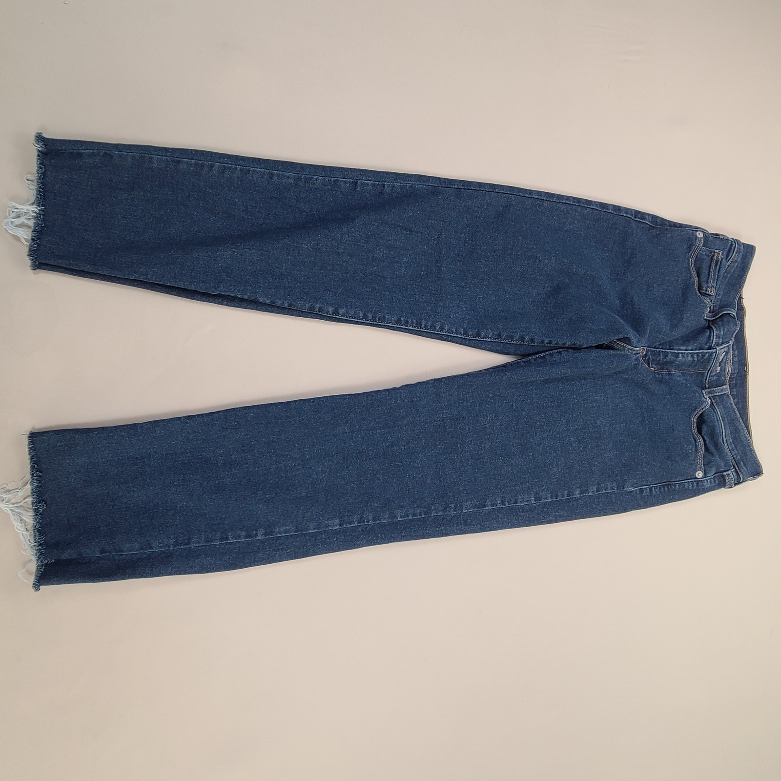 Levis Pants Womens 26 Blue Denim Leg Mid Rise Casual Style