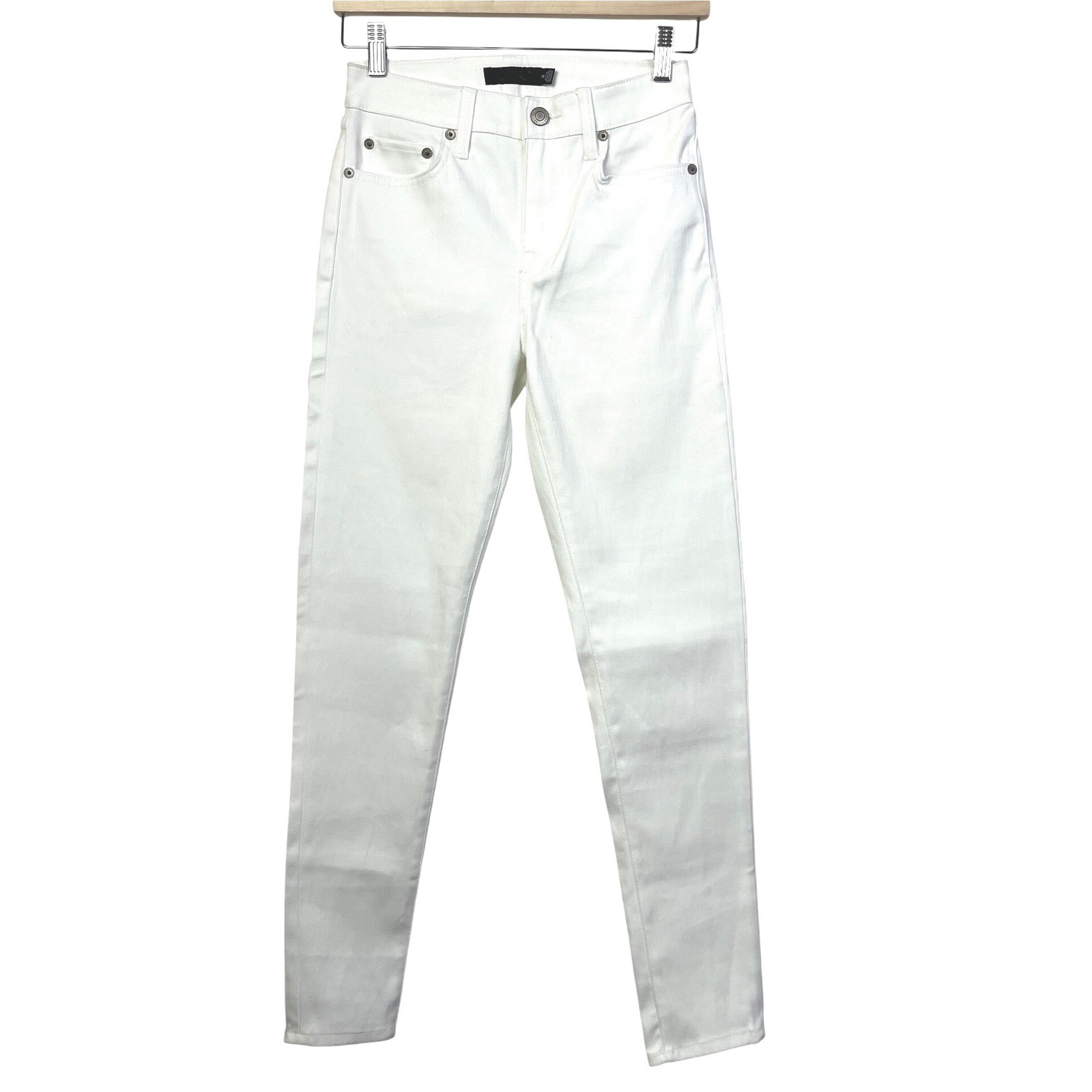 Ralph Lauren White Denim Jeans Womenswear Classic Casual Style