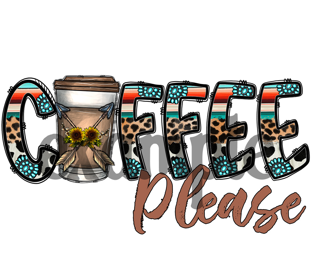 Coffee #3 - Sublimation transfer -  Coffee -  Funny - Love -  t shirt - mug