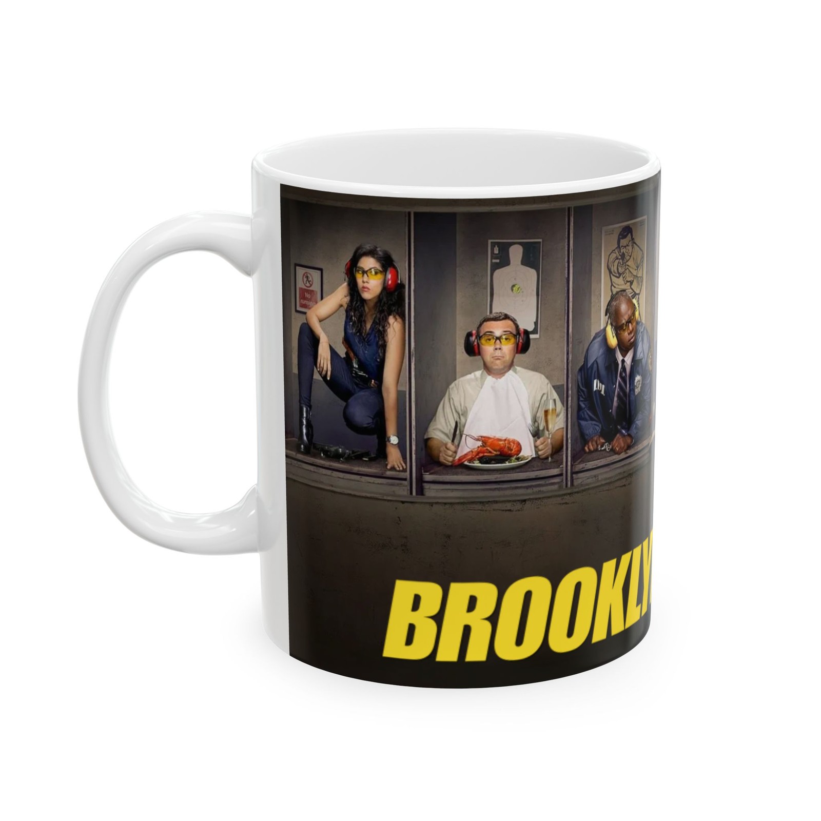 Brooklyn Nine-Nine 11oz Ceramic Mug, TV Fan Gift, Funny Coffee Cup, Pop Culture