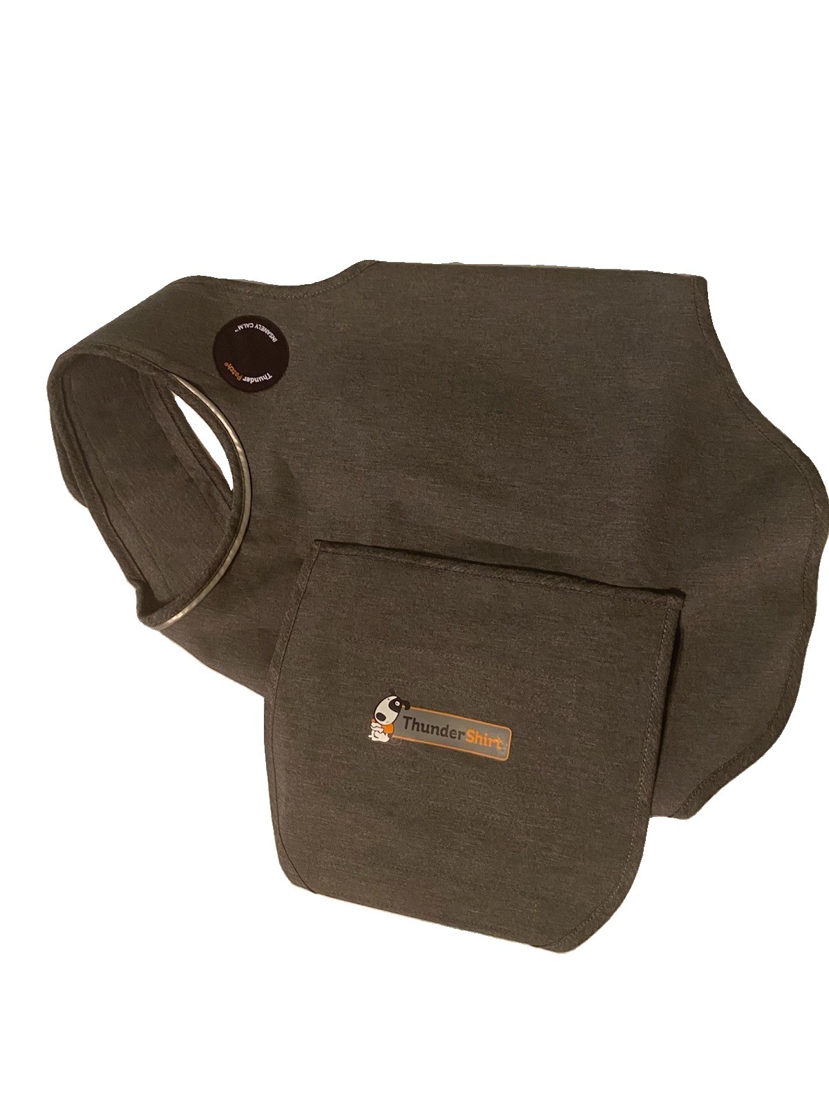 ThunderShirt Dog Anxiety Calming Vest/Wrap, Gray, Size M