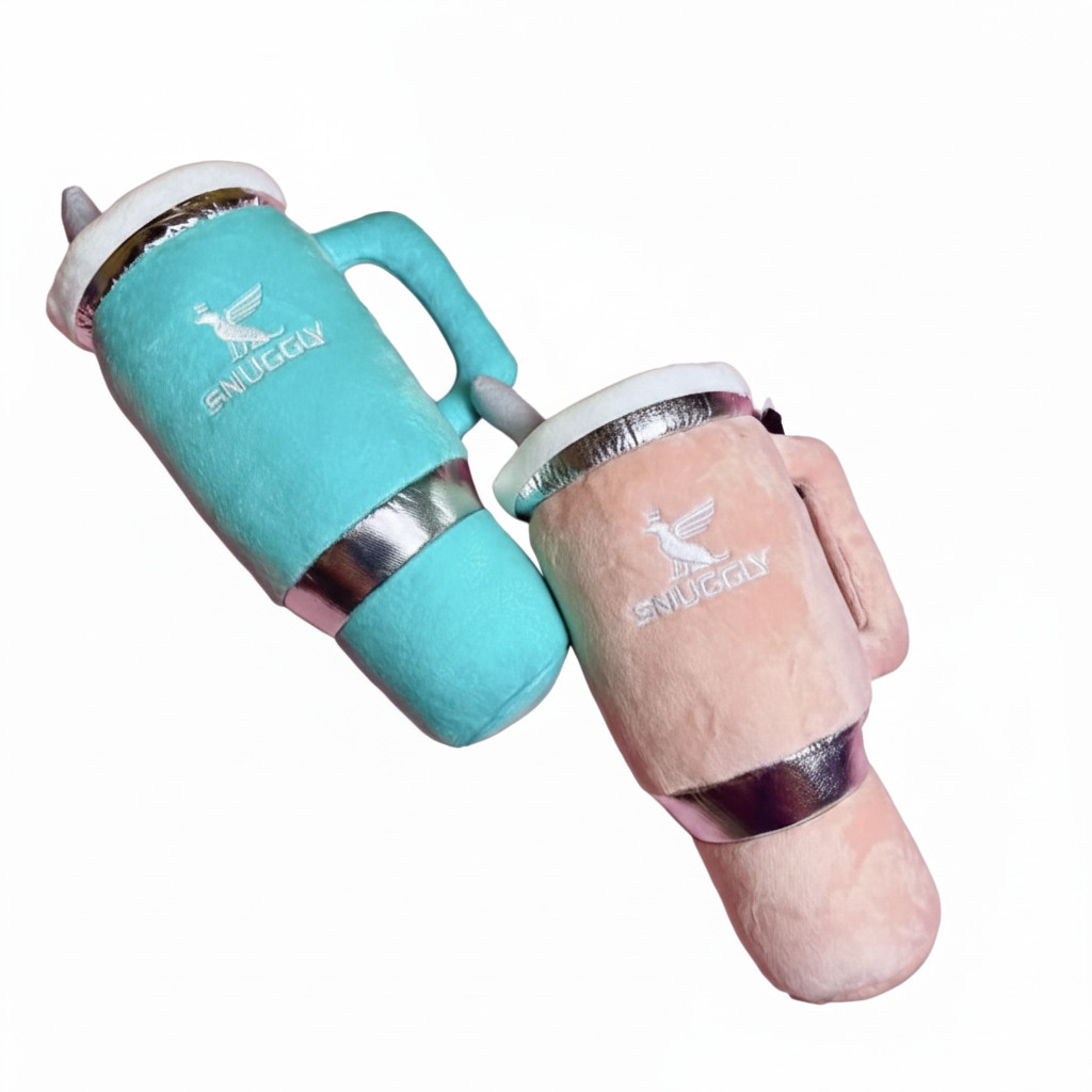 Snuggly Cup – Blush | Designer Dog Squeak Toy