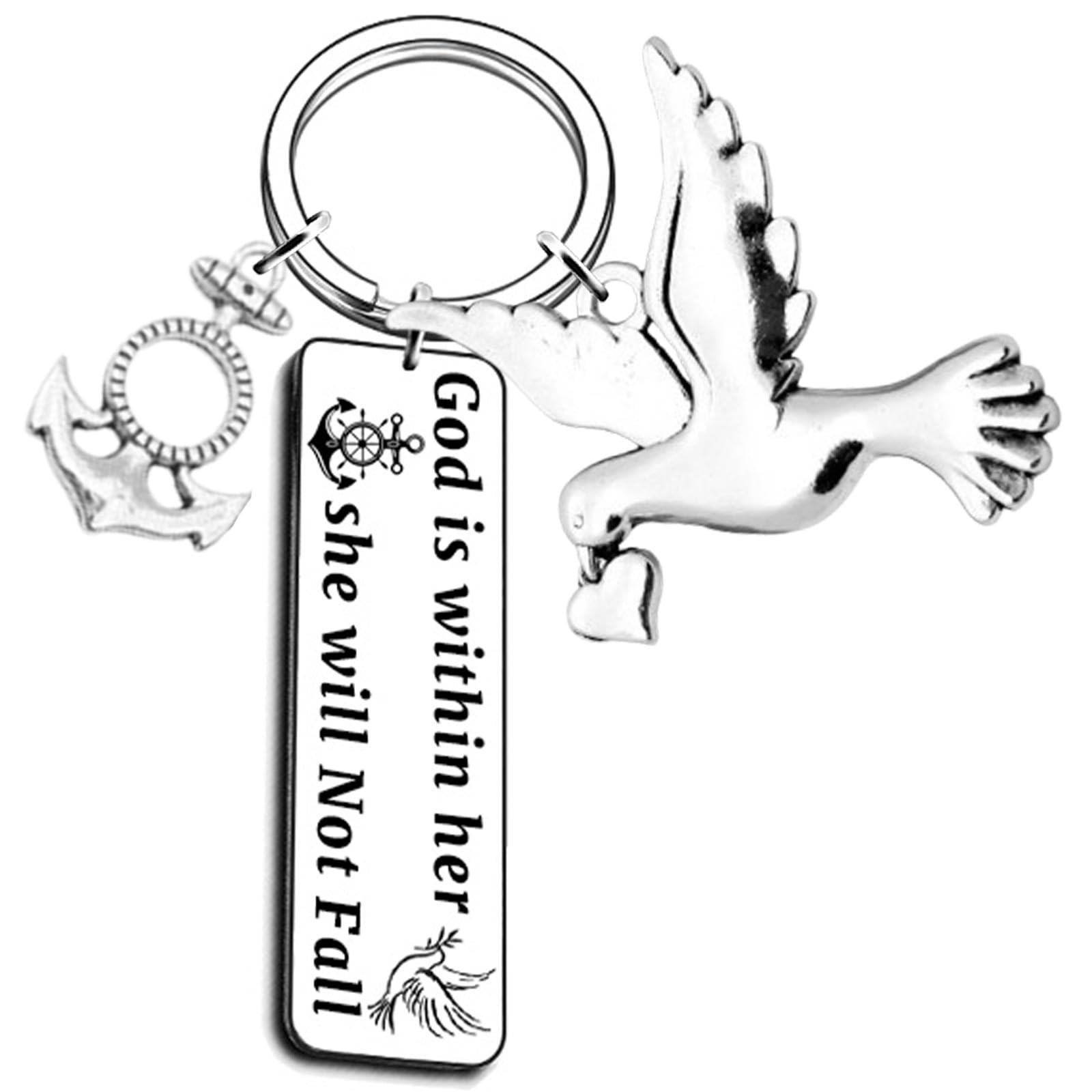 Christian Gifts for Women Religious, Religious Keychain, Inspirational Christian