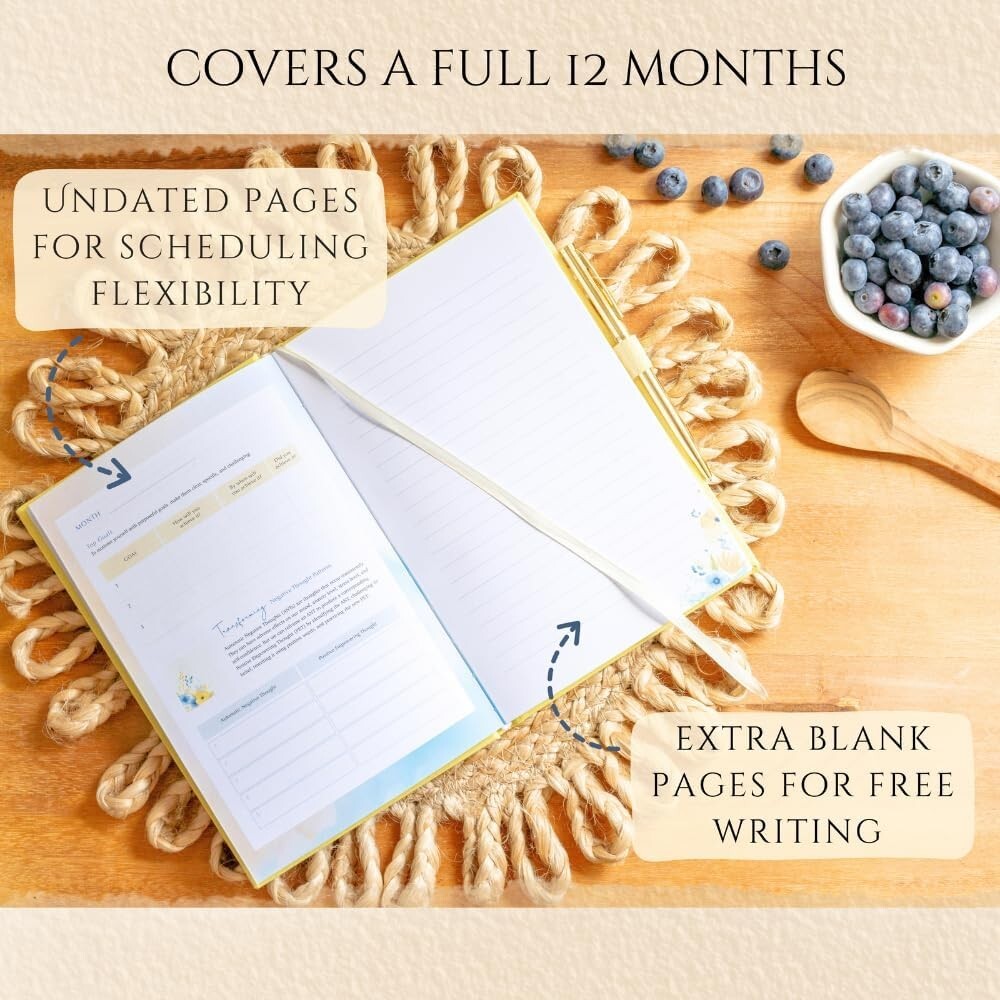 Inspirational Gift – Daily Mental Health Journal for Women